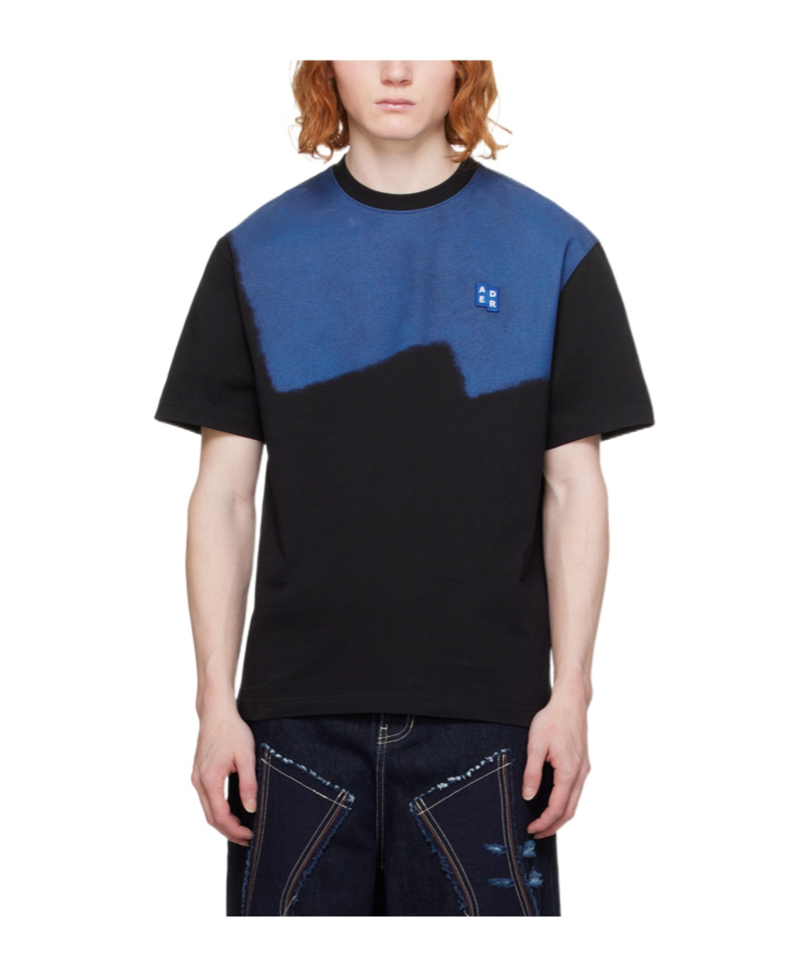 Shop Ader Error Short-sleeved T-shirt In Black