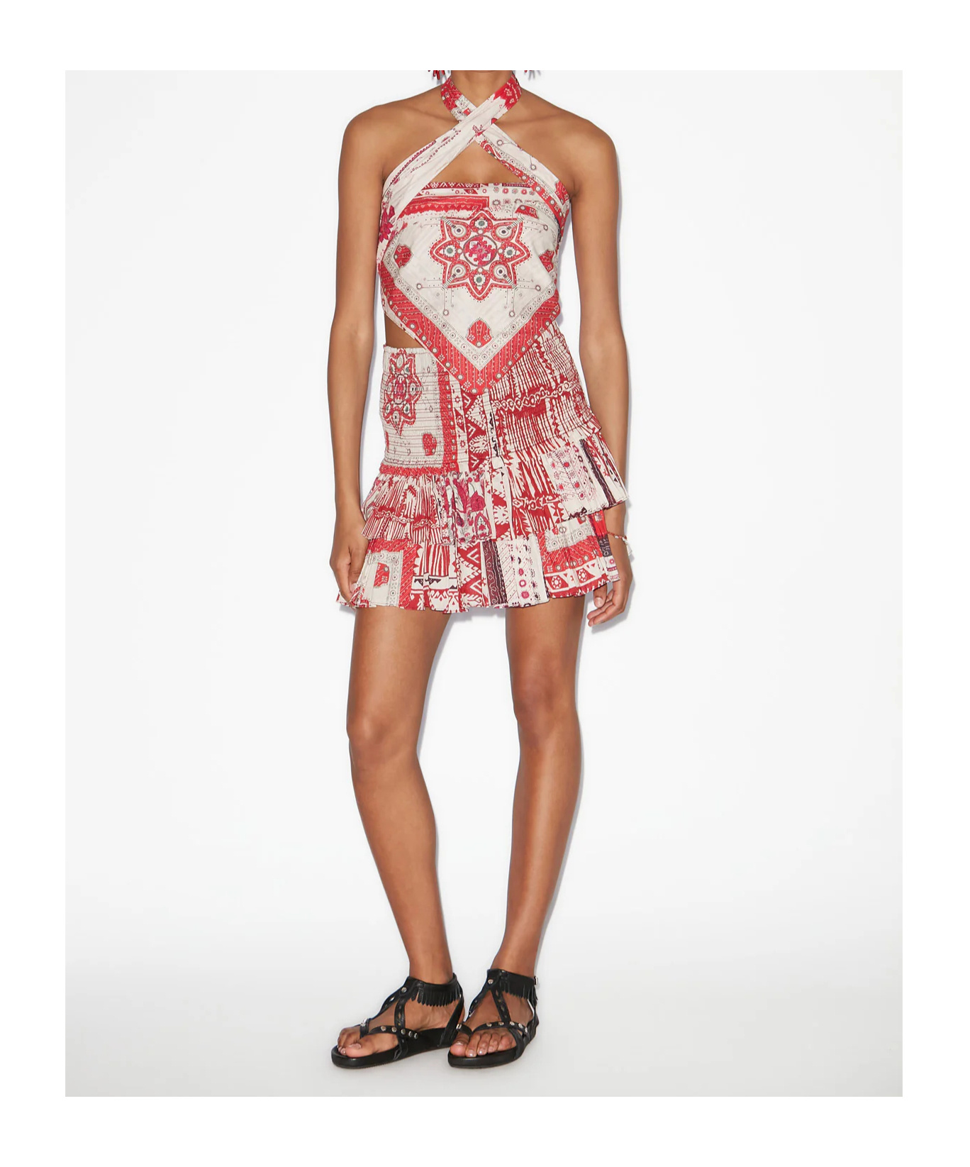 Isabel Marant Étoile Naomi Skirt In Multi