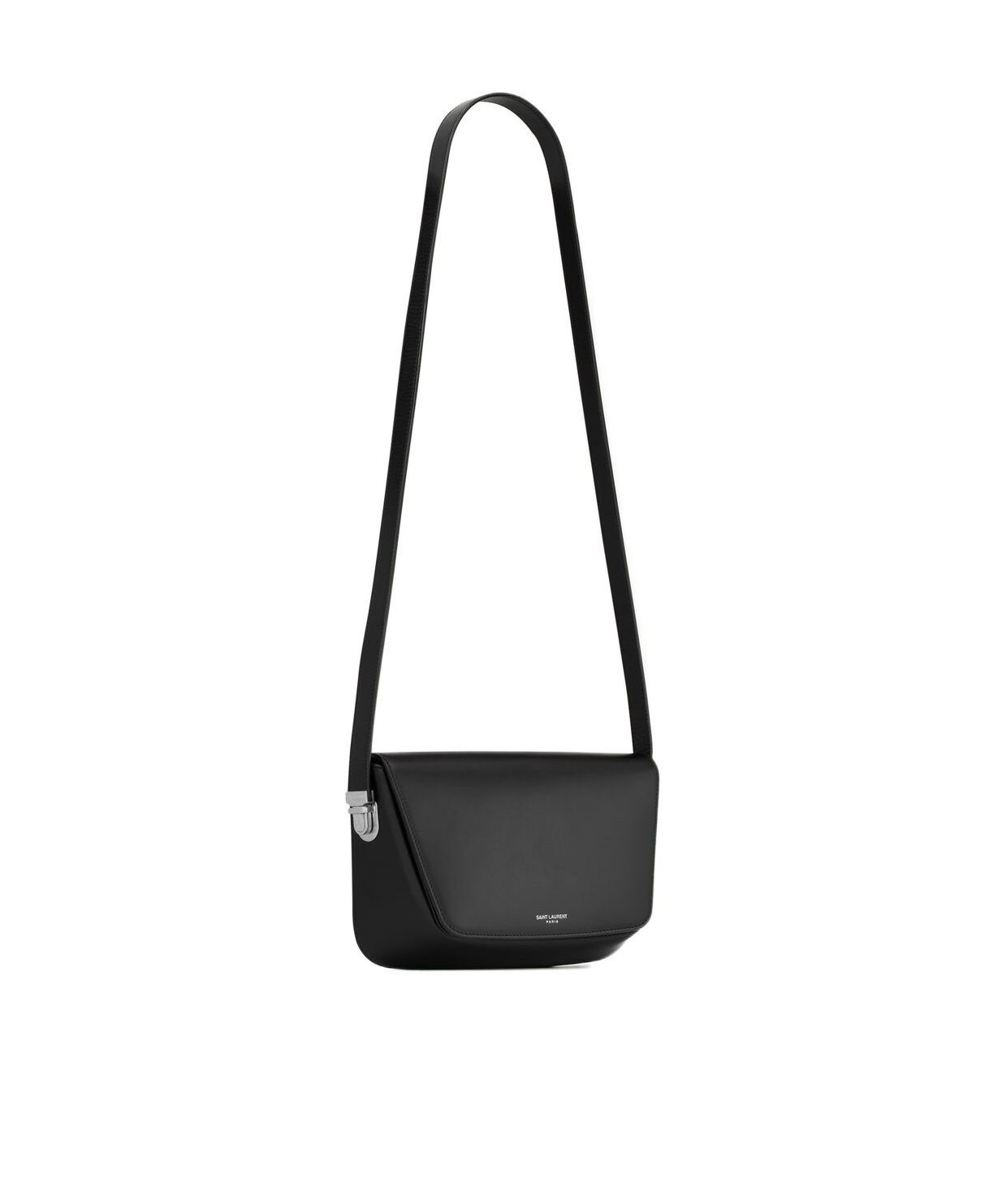 Saint Laurent Small Flip Shoulder Bag In Black