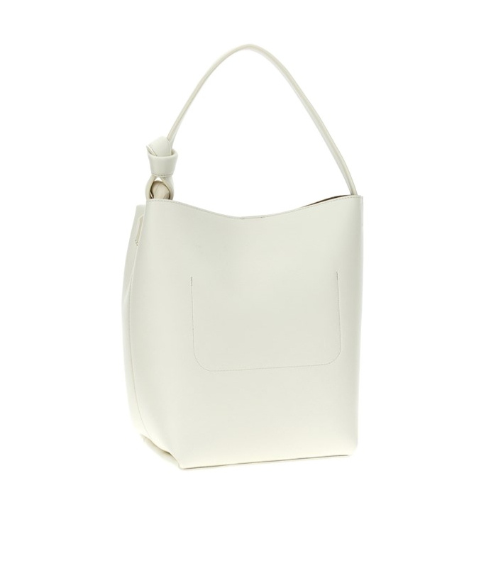 Jw Anderson J.w.anderson 'the Jwa Corner Bucket' Shopping Bag In White