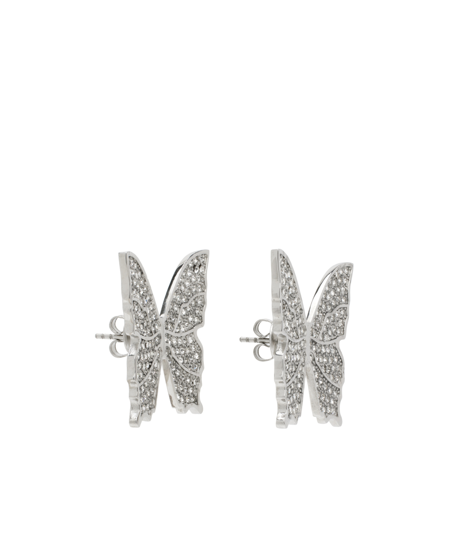 BLUMARINE BUTTERFLY PATTERN EARRINGS