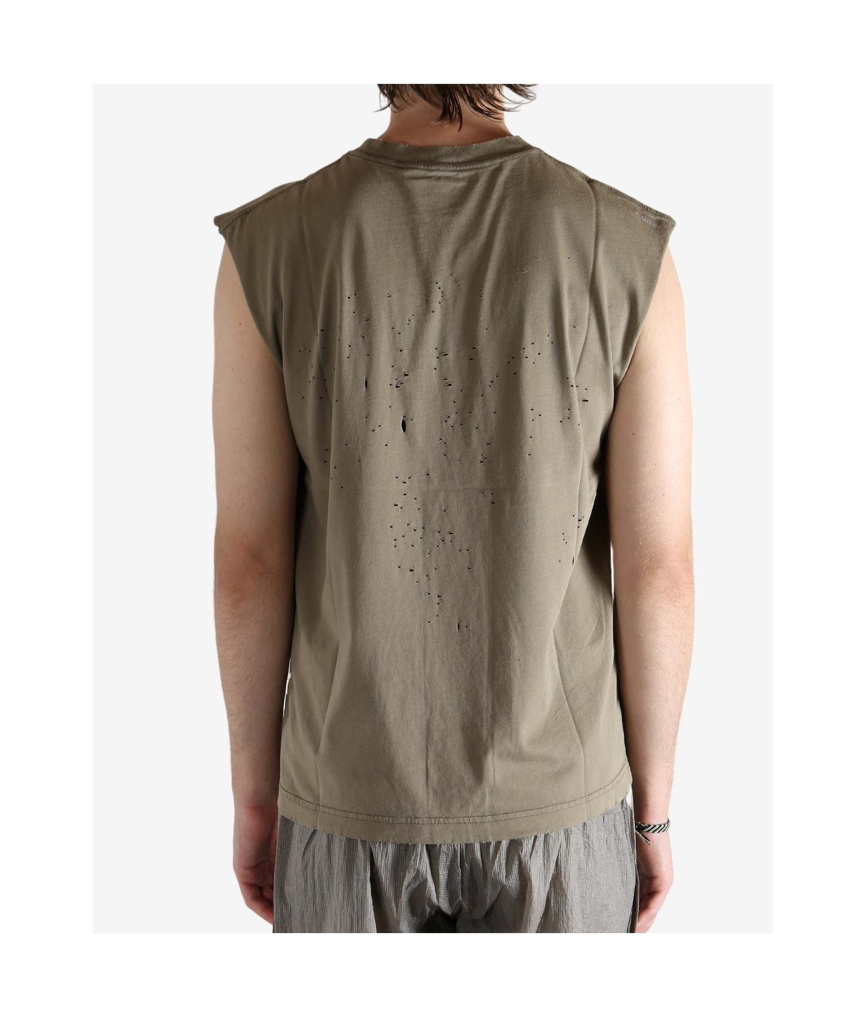 Satisfy Mothtech Muscle Tee In Brown