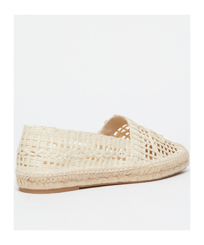 Weekend Max Mara Square Toe Espadrilles In Nude