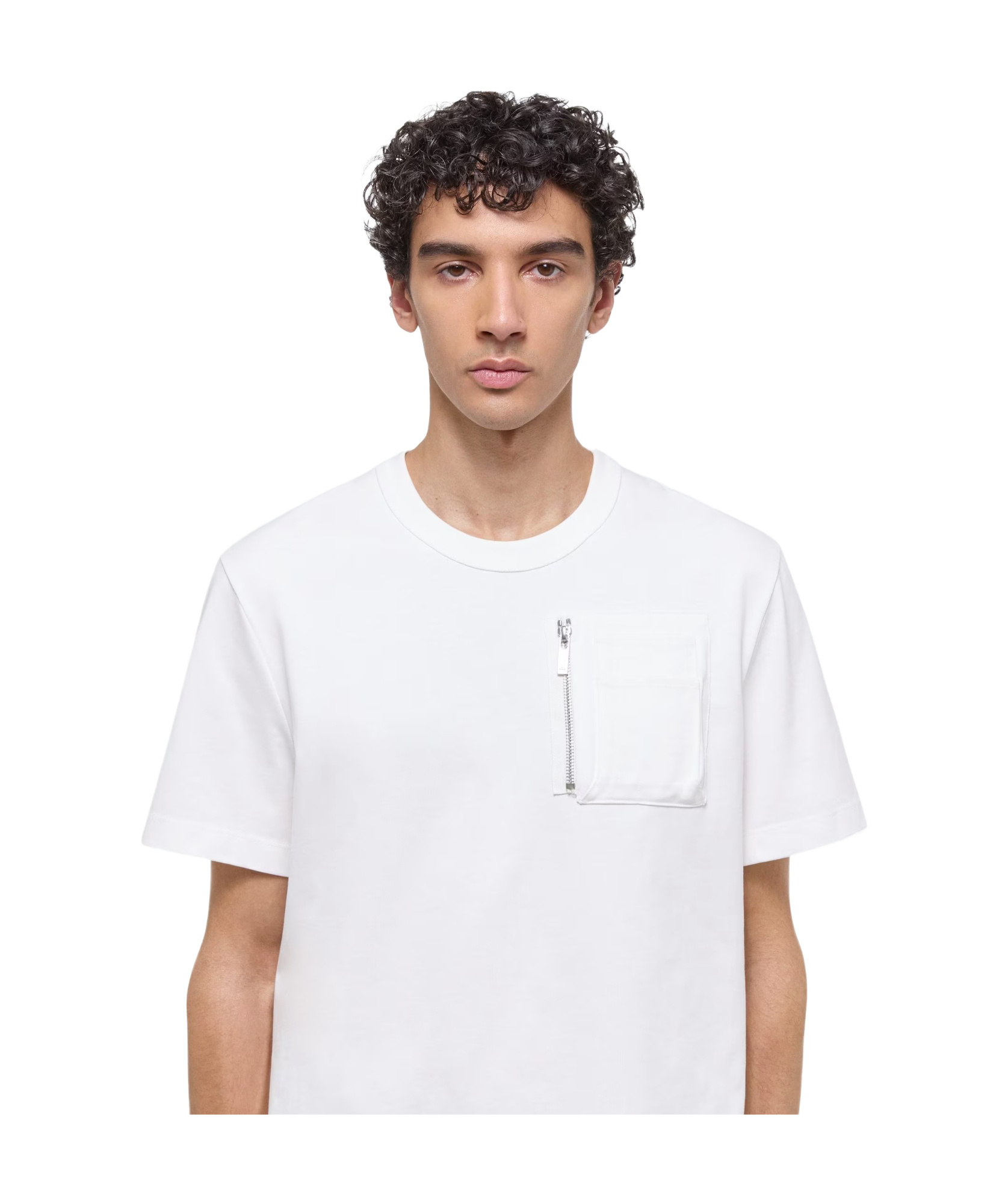 Helmut Lang Item O-neck Short-sleeved T-shirt In White