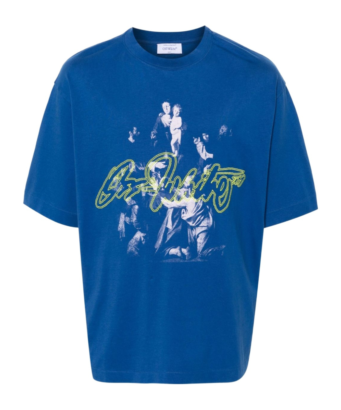 Off-white Script Mary T-shirt In Blue