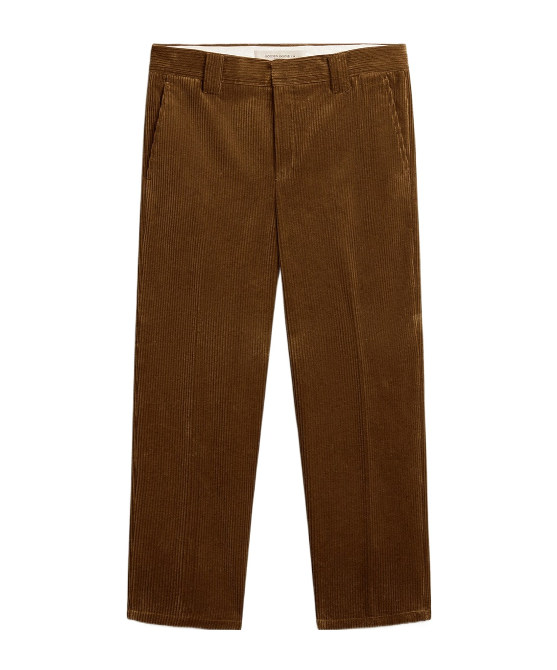 Golden Goose Belt-loop Casual Pants In Brown