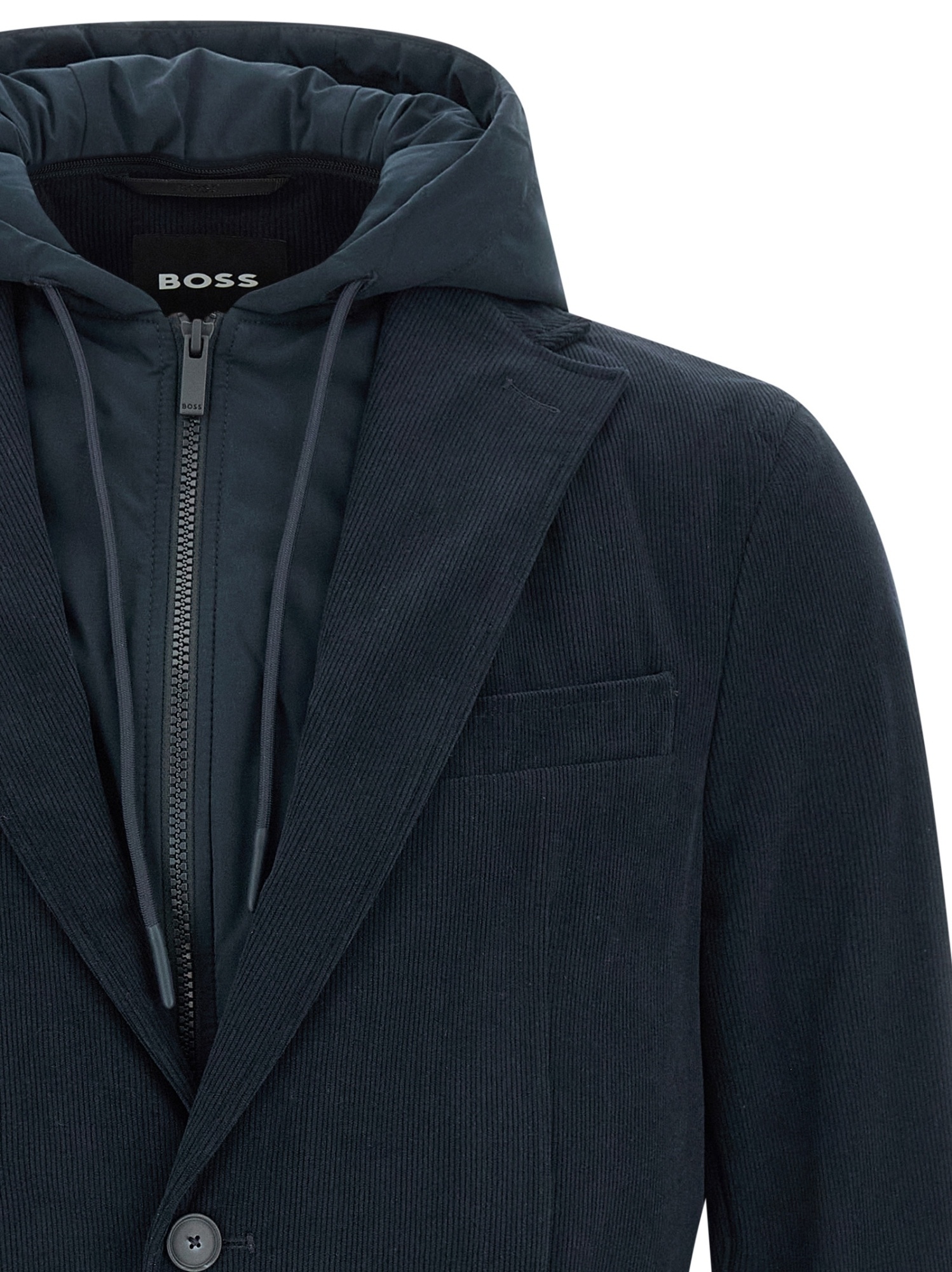 Hugo Boss P-hanry-hd Puffer Jackets Blue In Blue