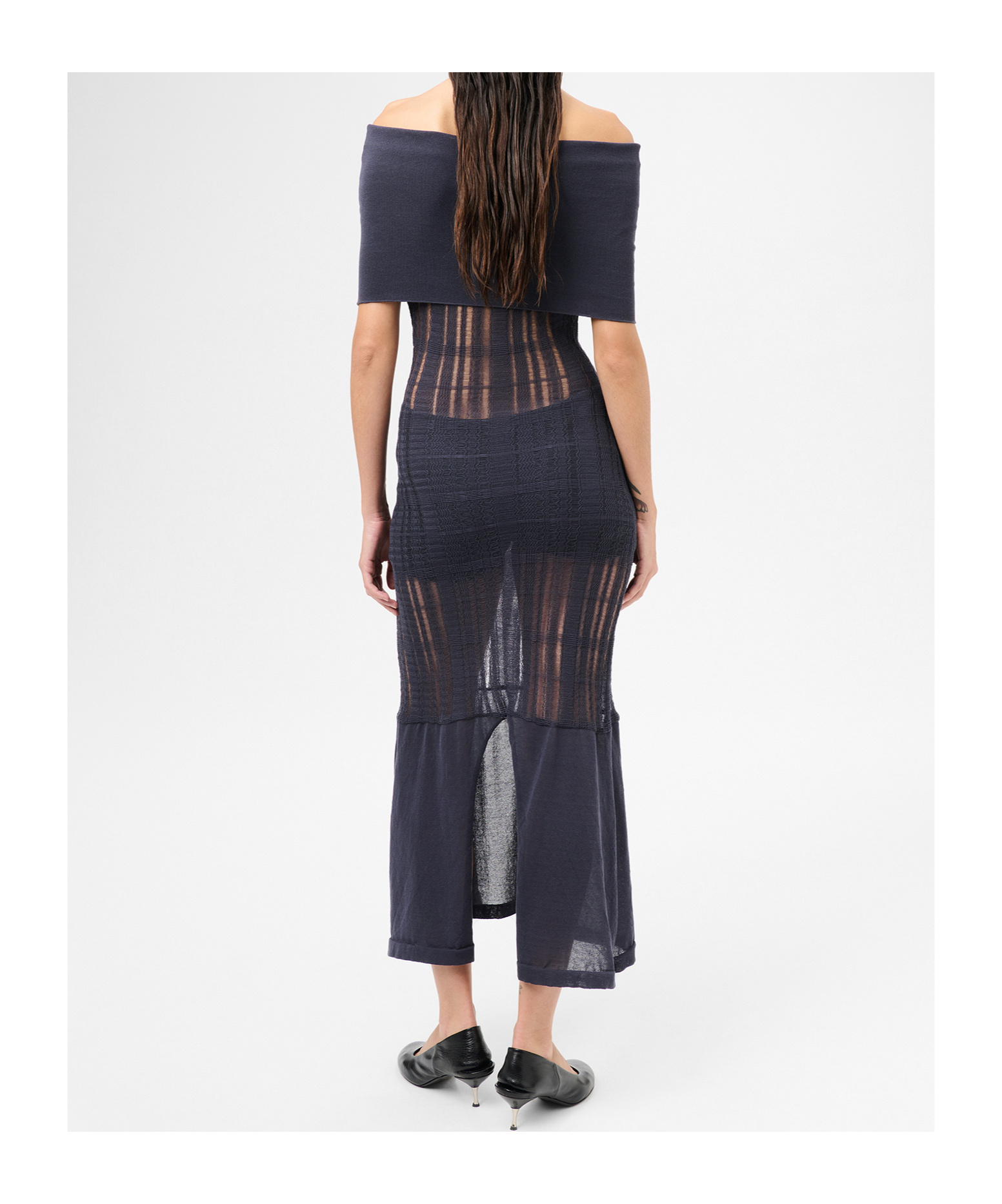 Our Legacy Strapless Dress In Black