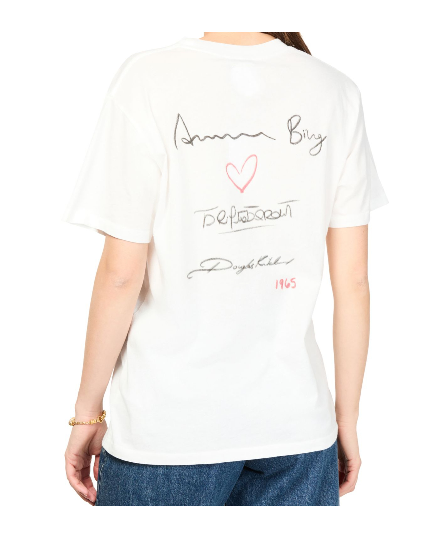 ANINE BING SHORT-SLEEVED T-SHIRT
