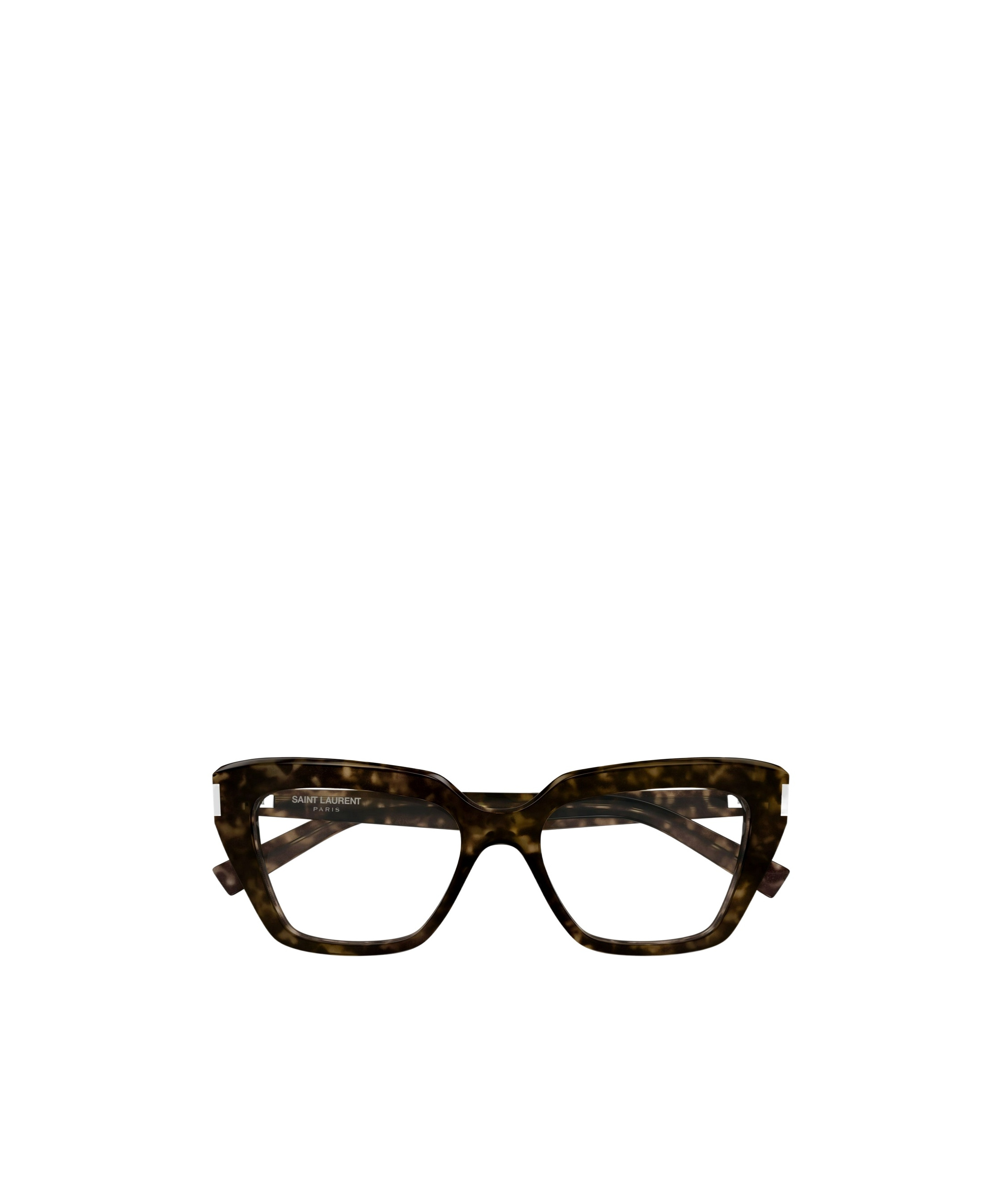 Saint Laurent Full-frame Plain Mirror In Brown