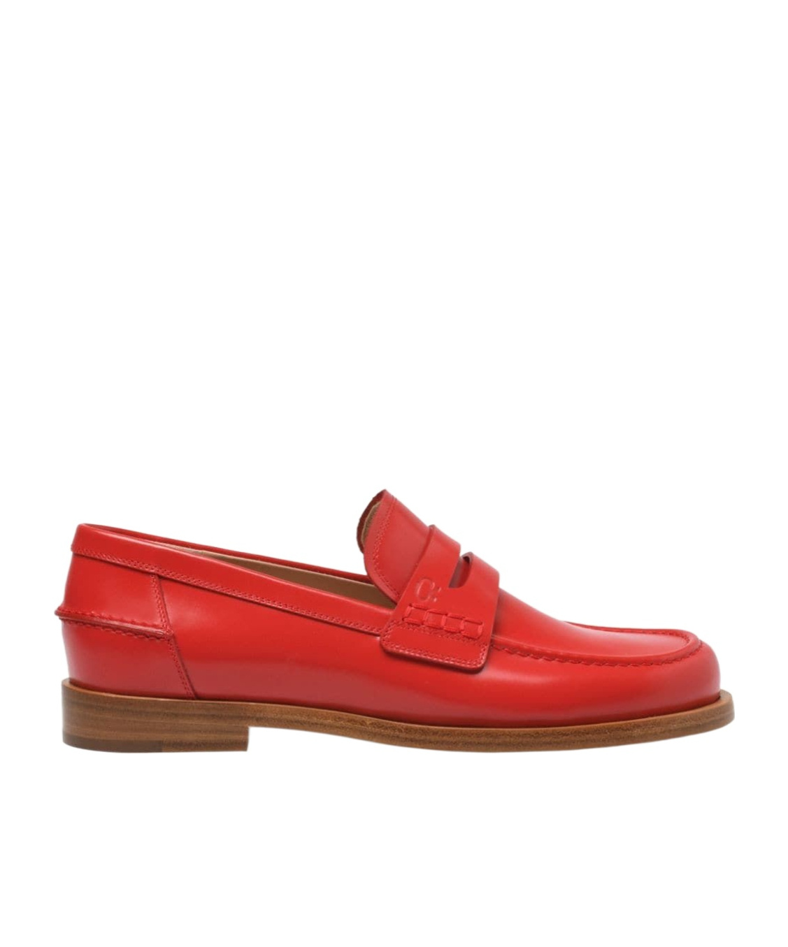 Gianvito Rossi Michael Loafers In Red