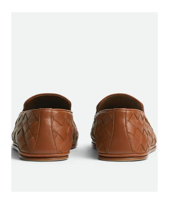 Bottega Veneta Round-head Casual Shoes In Brown