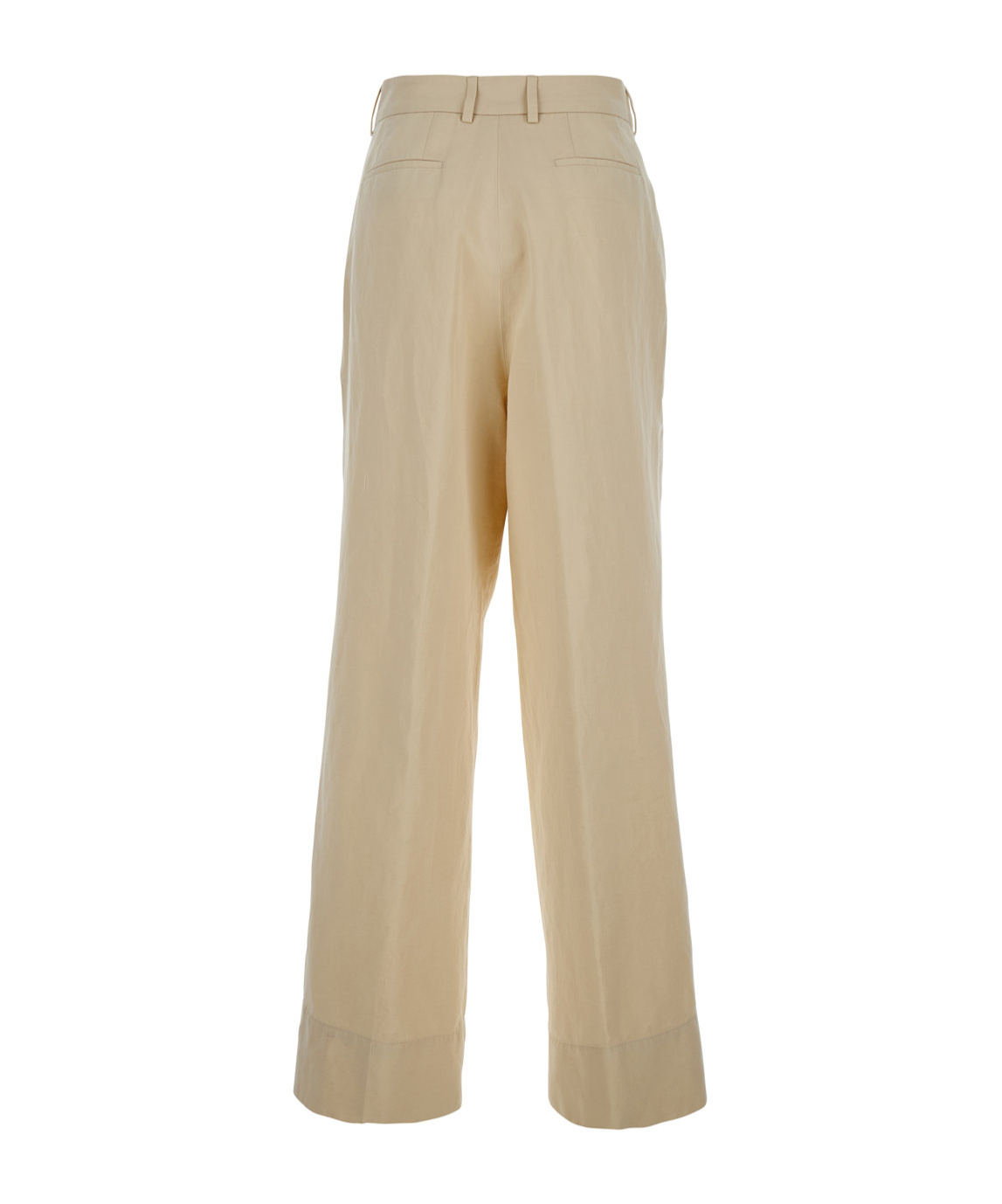 Pt Torino Belt Loops Slacks In Nude