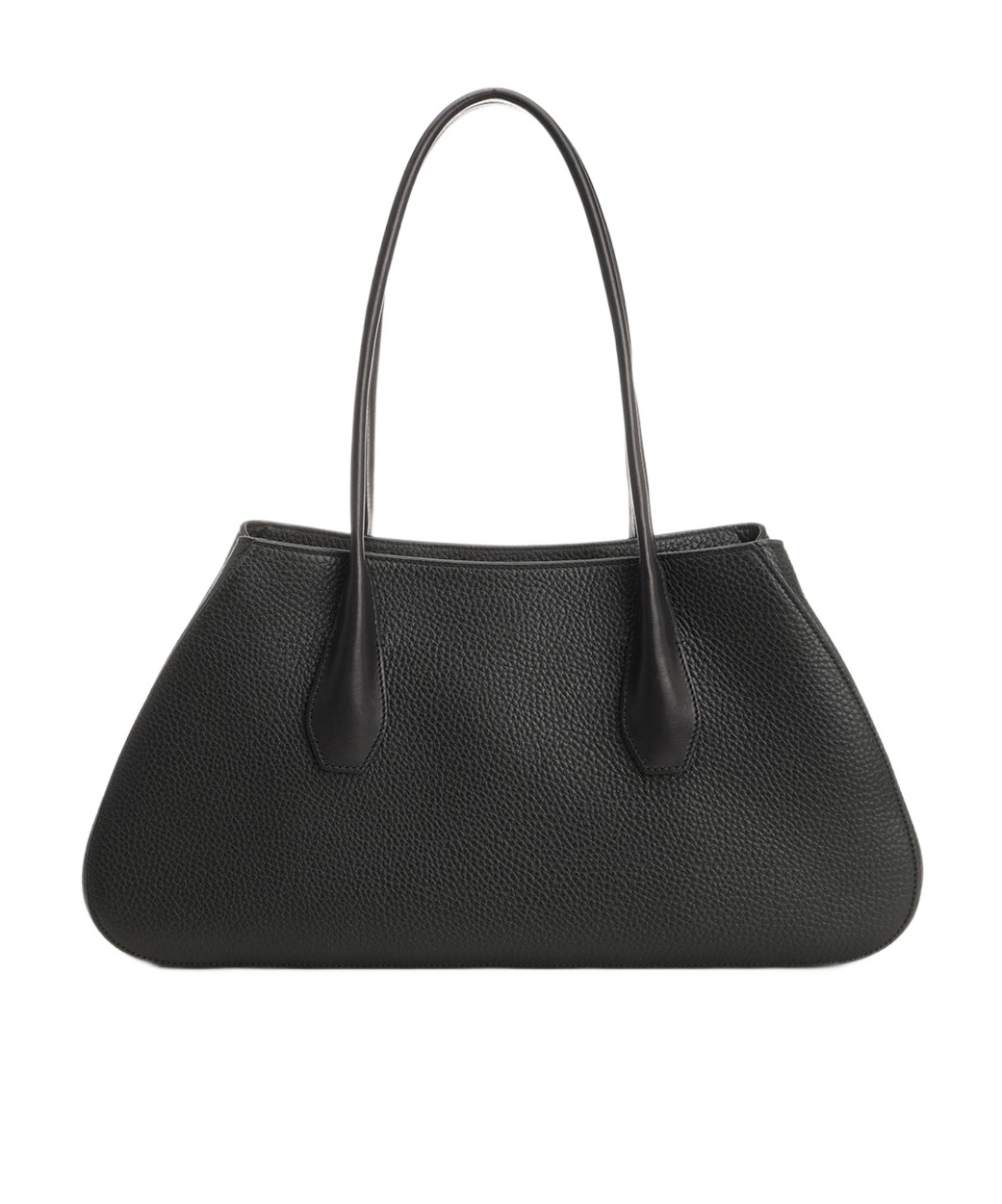 The Row Alger Shoulder Bag In Black