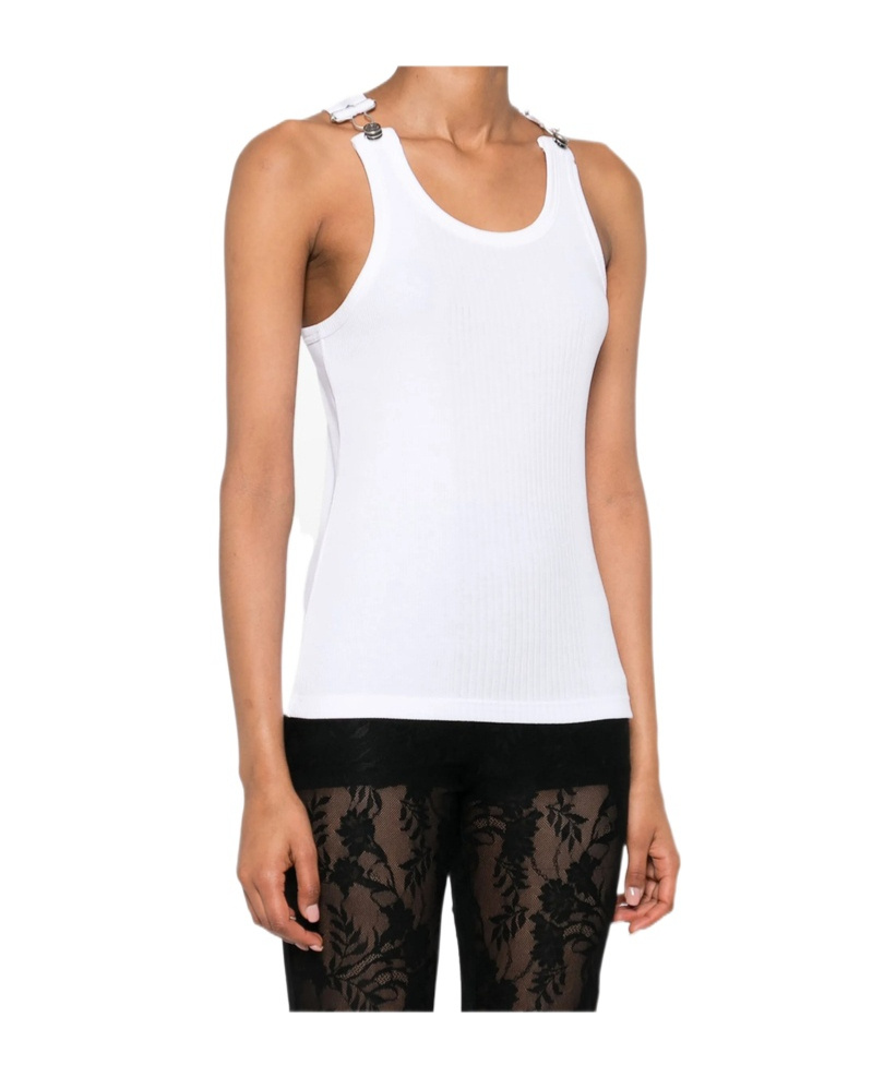 Jean Paul Gaultier Ribbed Tank Top