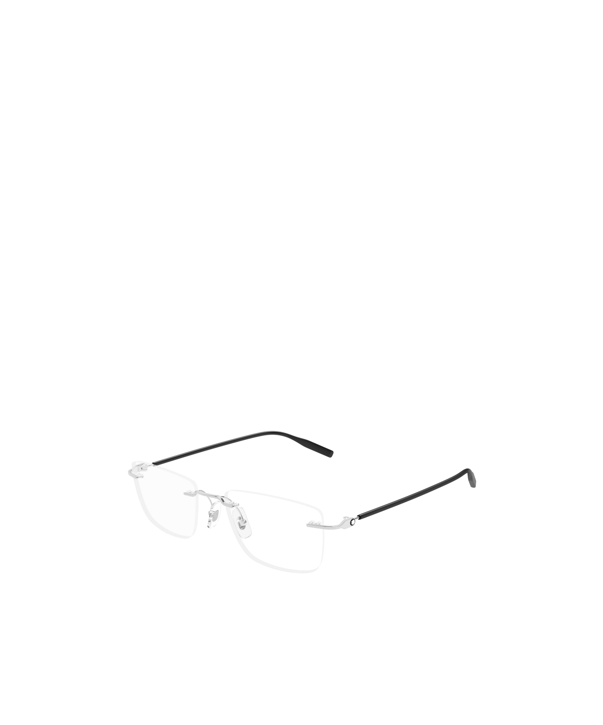 Montblanc Rectangle Glasses In White