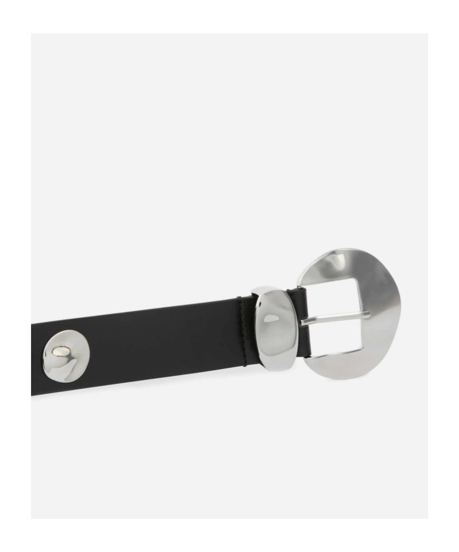 Pinko 4-cm Belt With Studs And Love Birds Logo In Black