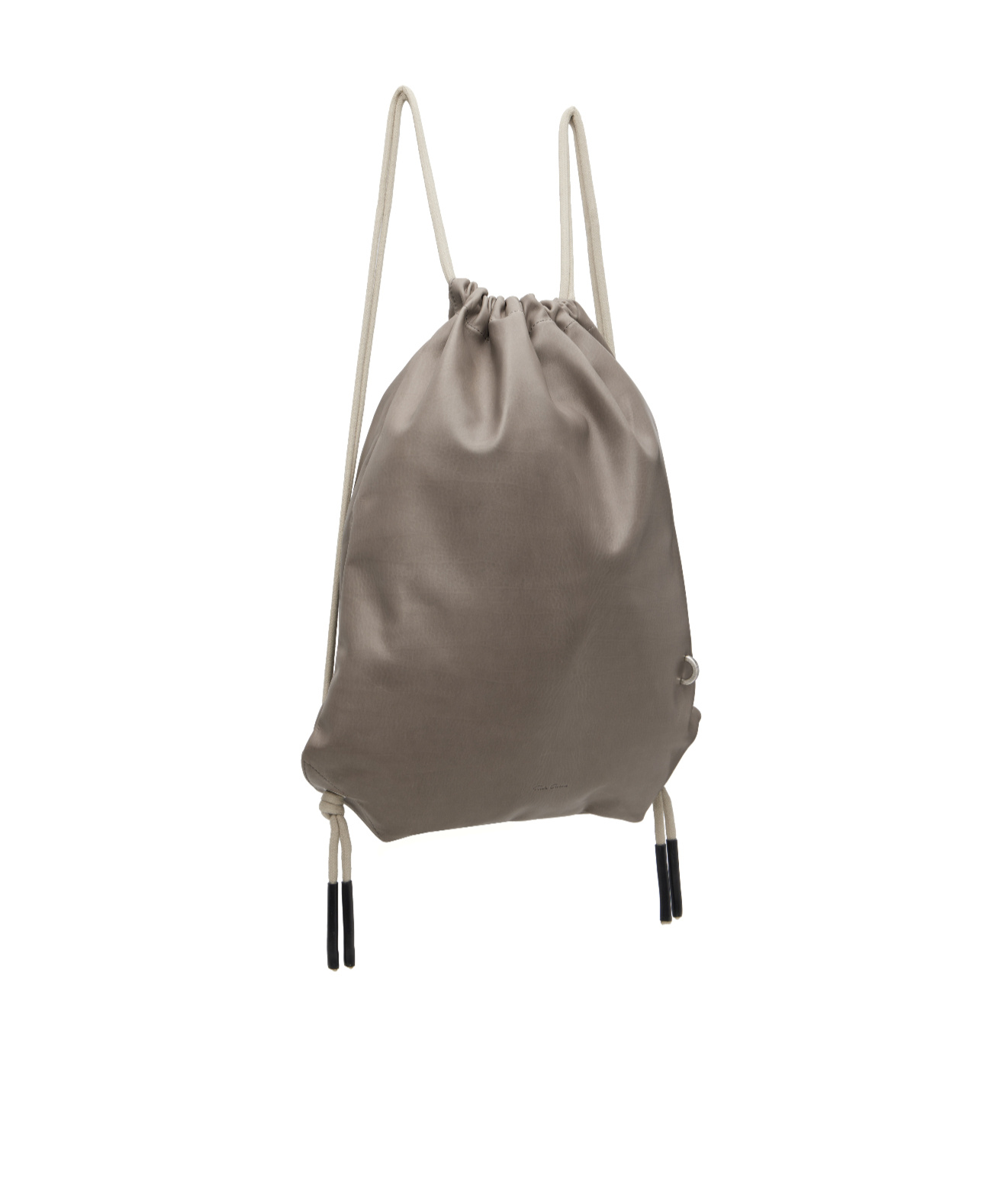 Rick Owens Drawstring Backpack In Brown