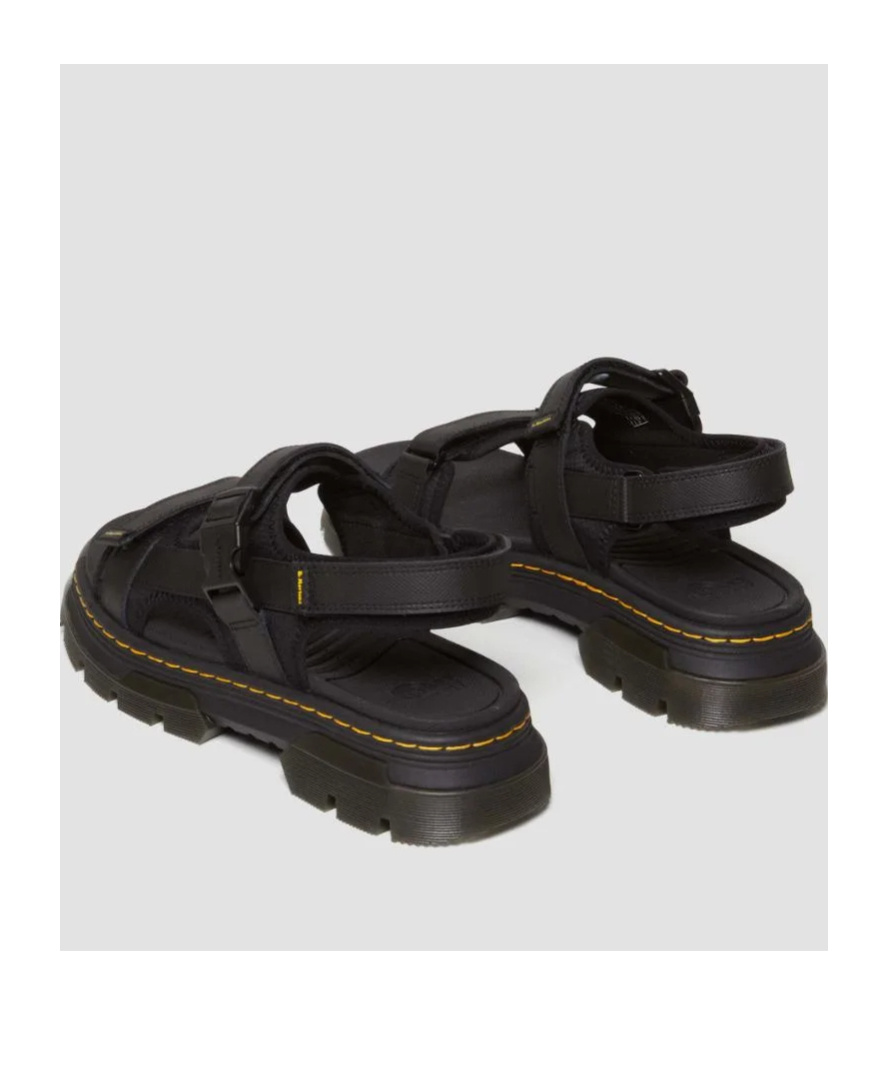 Dr. Martens Forster Poly Webbing Sandals In Black