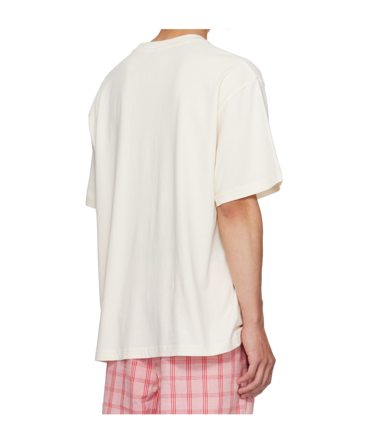 Story Mfg. Mfg Mens Ecru Grateful Graphic-print Cotton T-shirt Xl In White