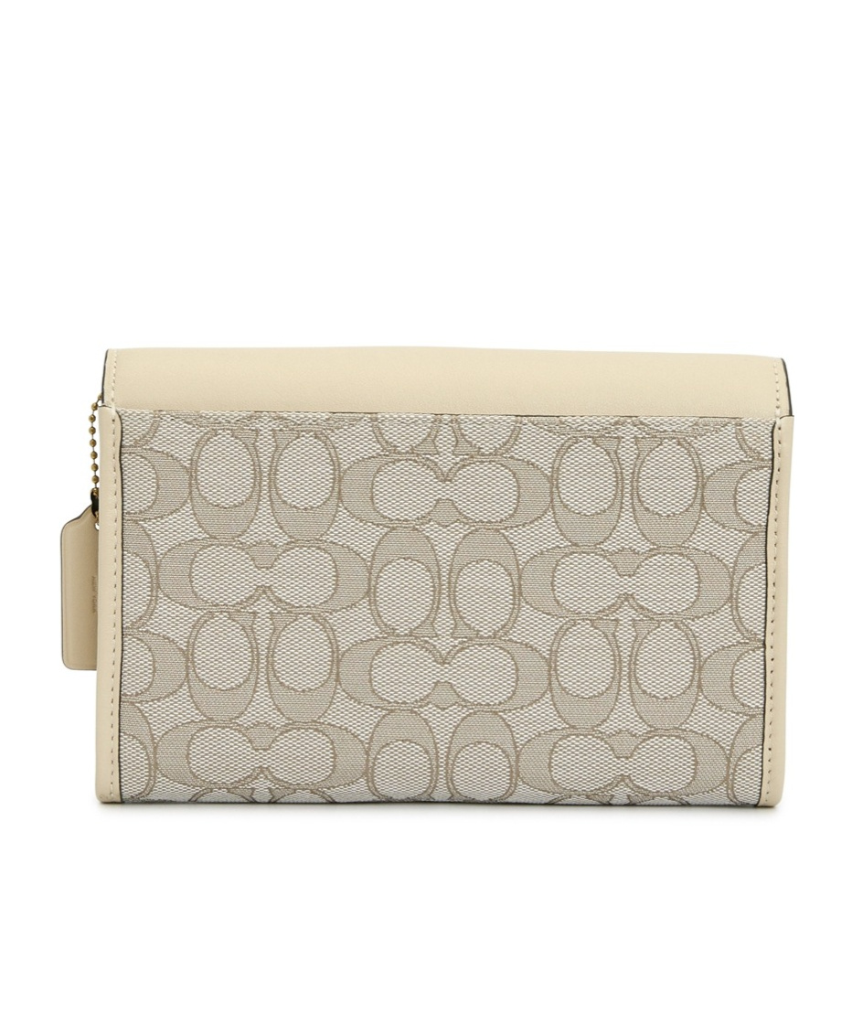 Coach Flip Shoulder Bag In Nude