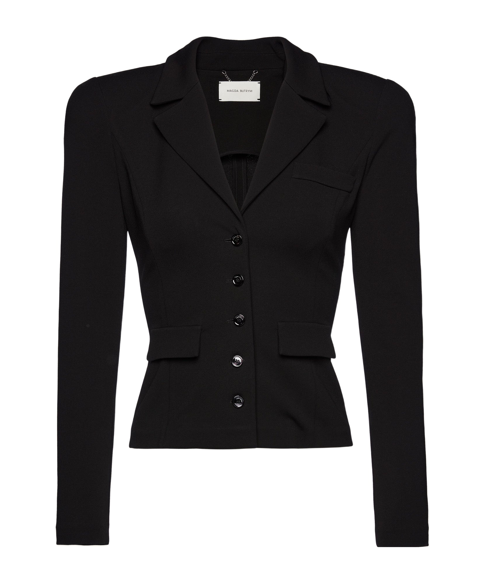Magda Butrym Single-button Suit Coat In Black