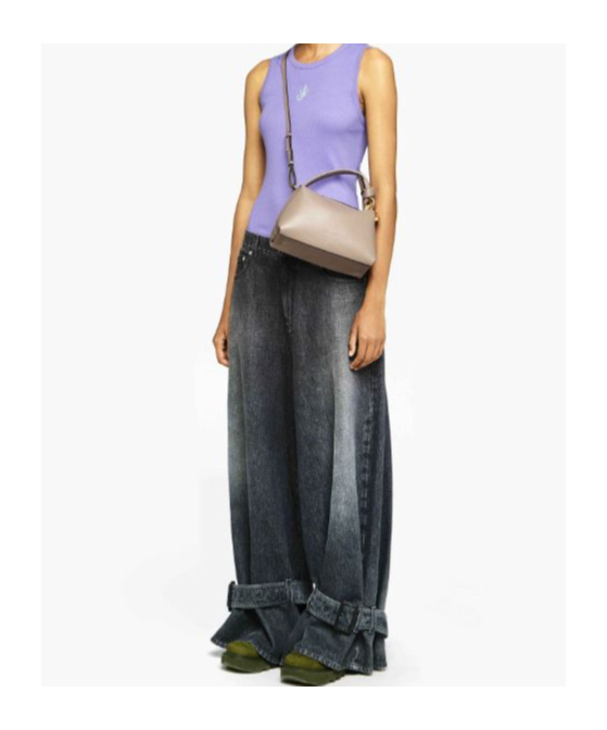 Jw Anderson Women's Anchor Jwa Logo Tank Top In Blue