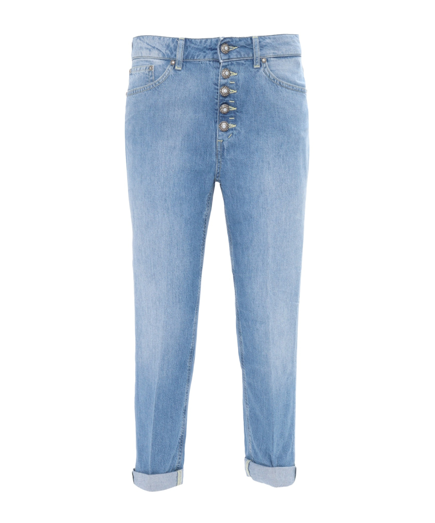 Dondup Rolled Cuffs Five-pocket Trousers