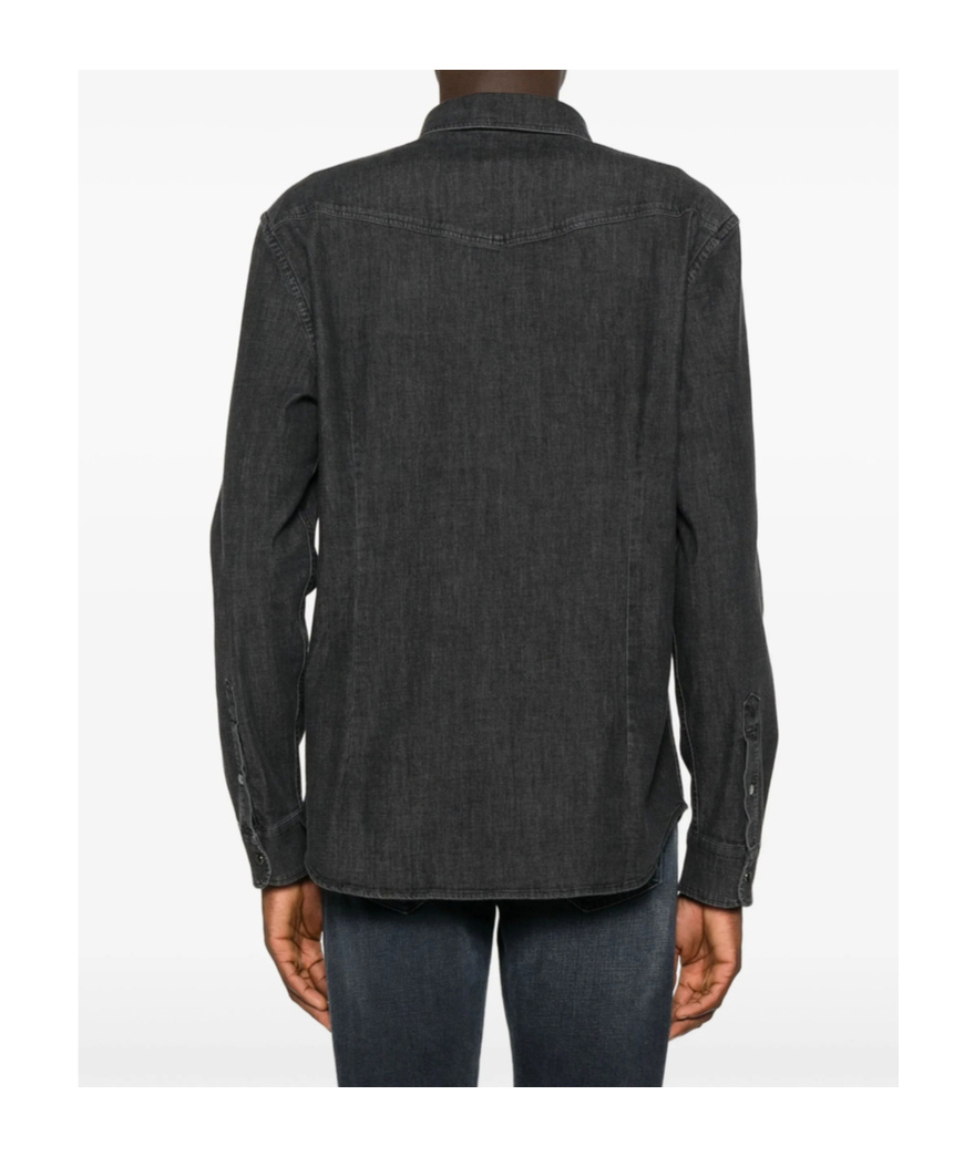 Dondup Fabric Shirts In Black