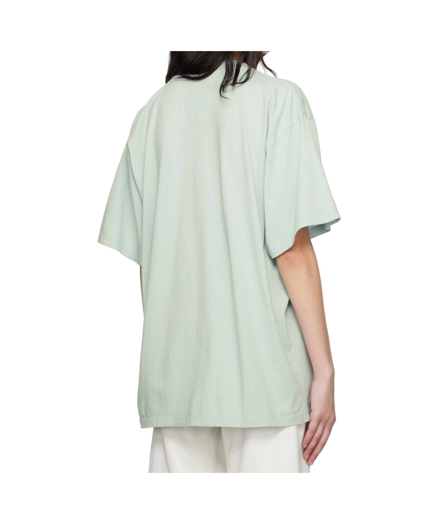 Shop Mm6 Maison Margiela Numbers-motif T-shirt In White