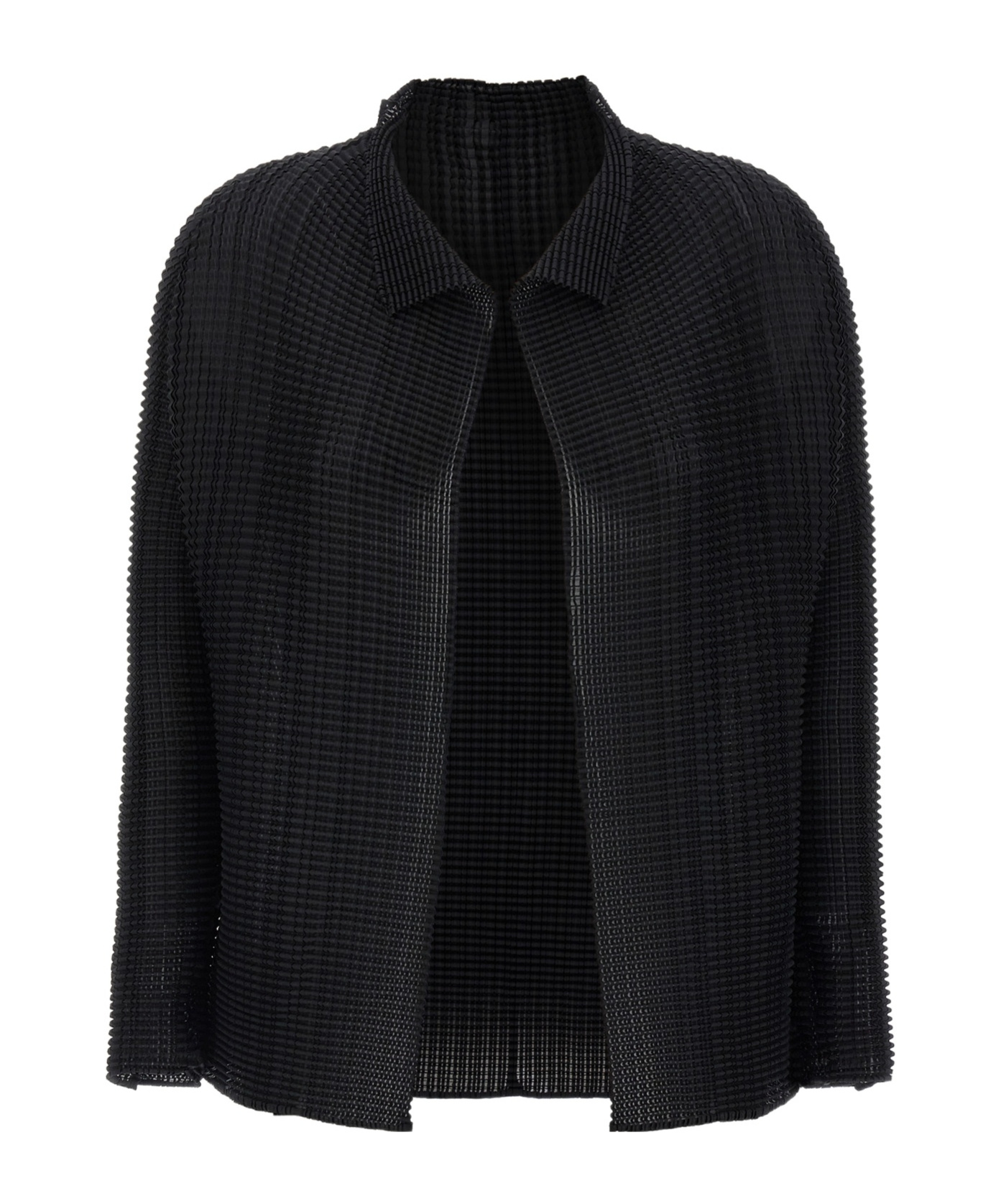 Issey Miyake Pleated Cardigan