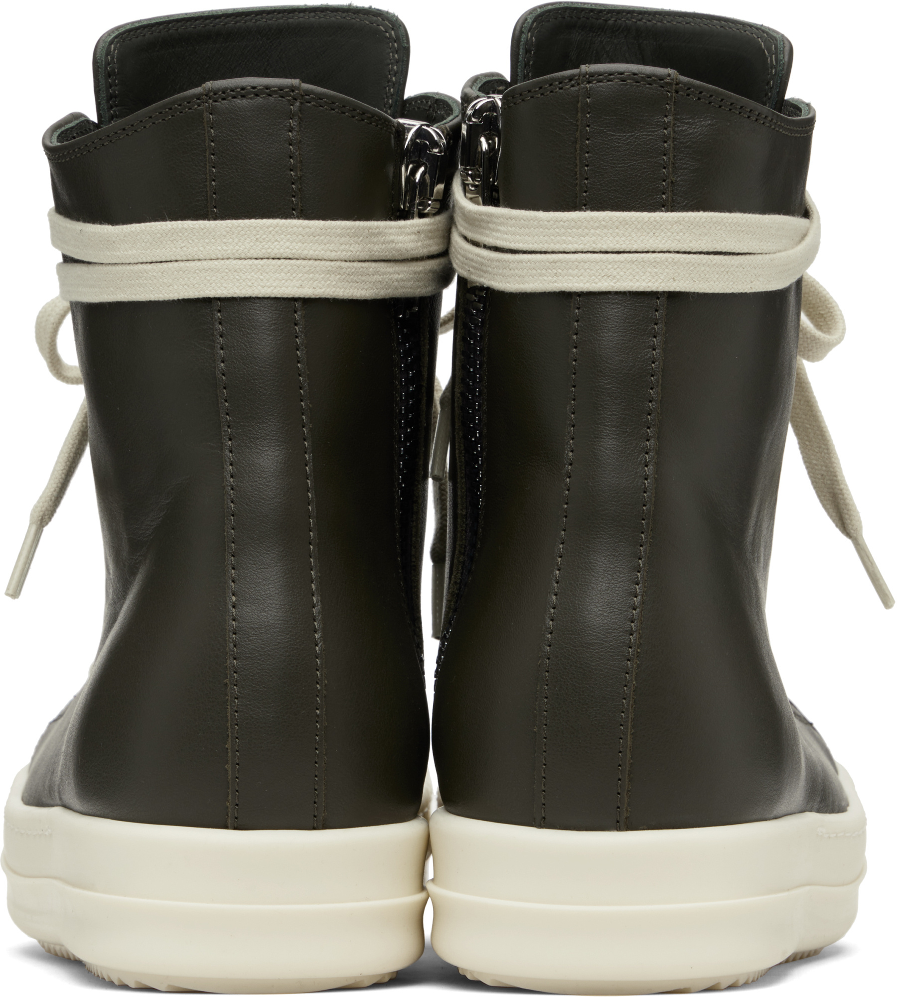 Rick Owens Concordians High-top Sneakers In Black