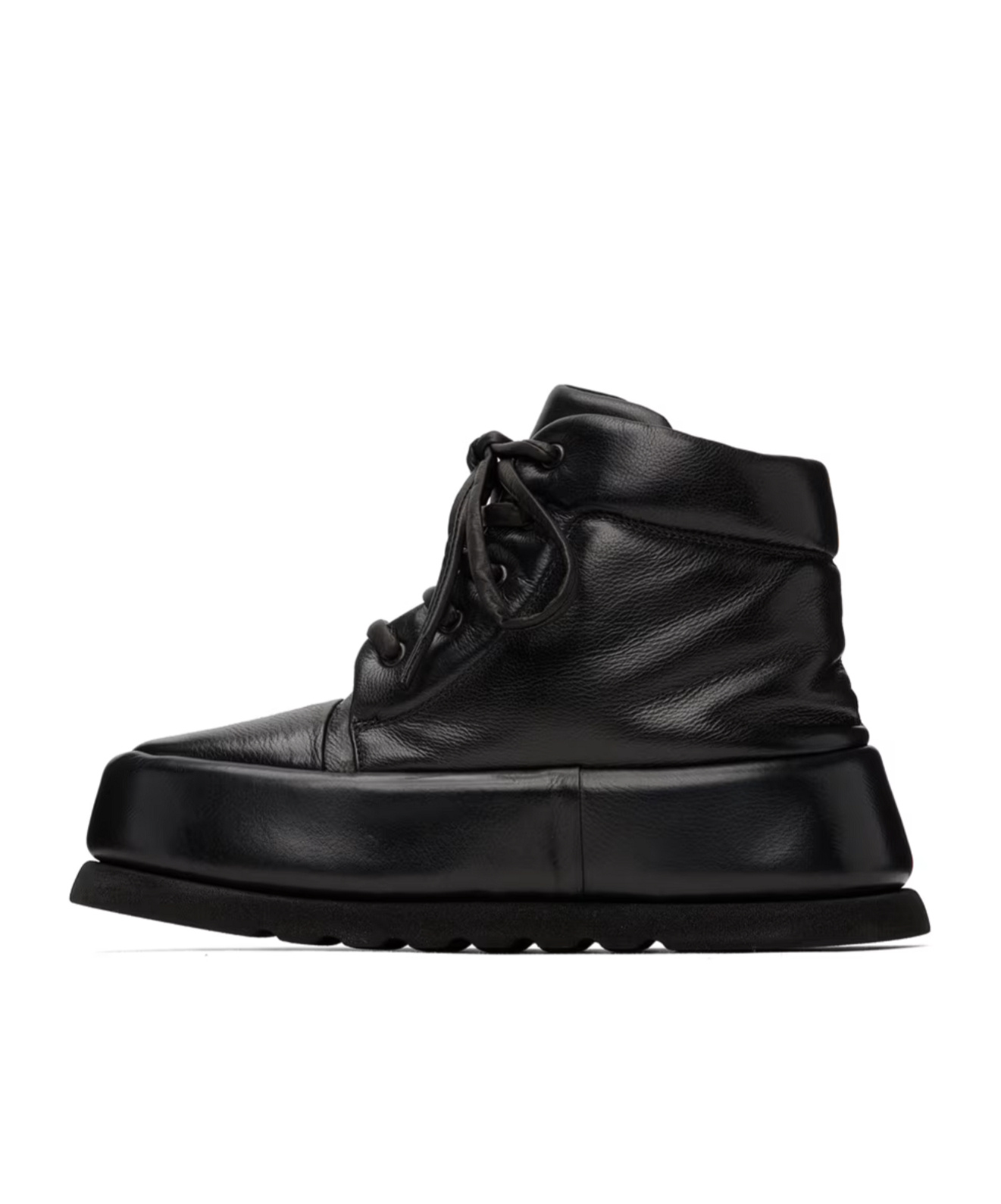 Marsèll Black Leather Boots In Black