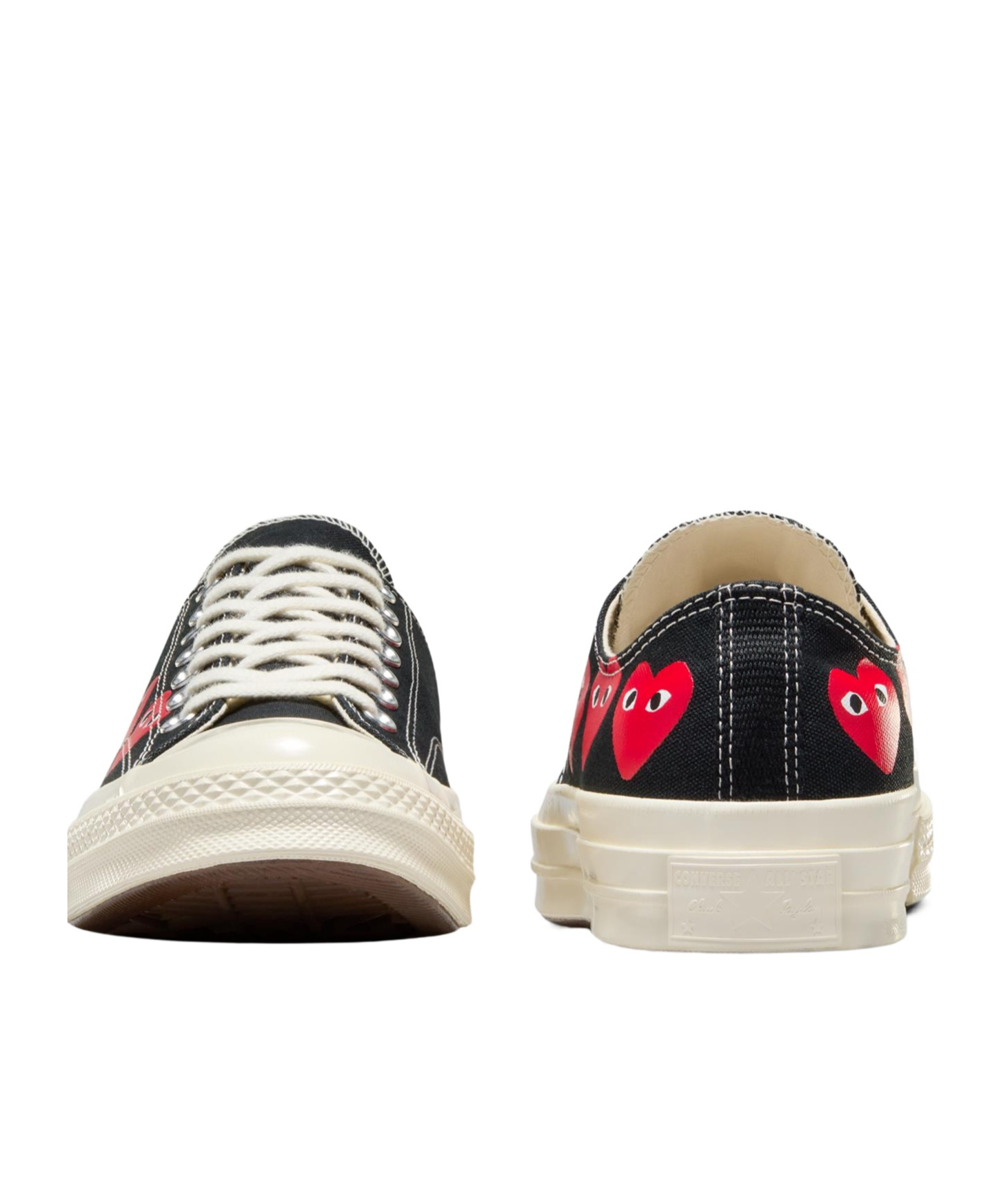 Shop Comme Des Garçons Play X Converse Converse X Comme Des Garçons Play Chuck 70 Trainers In Multicolor