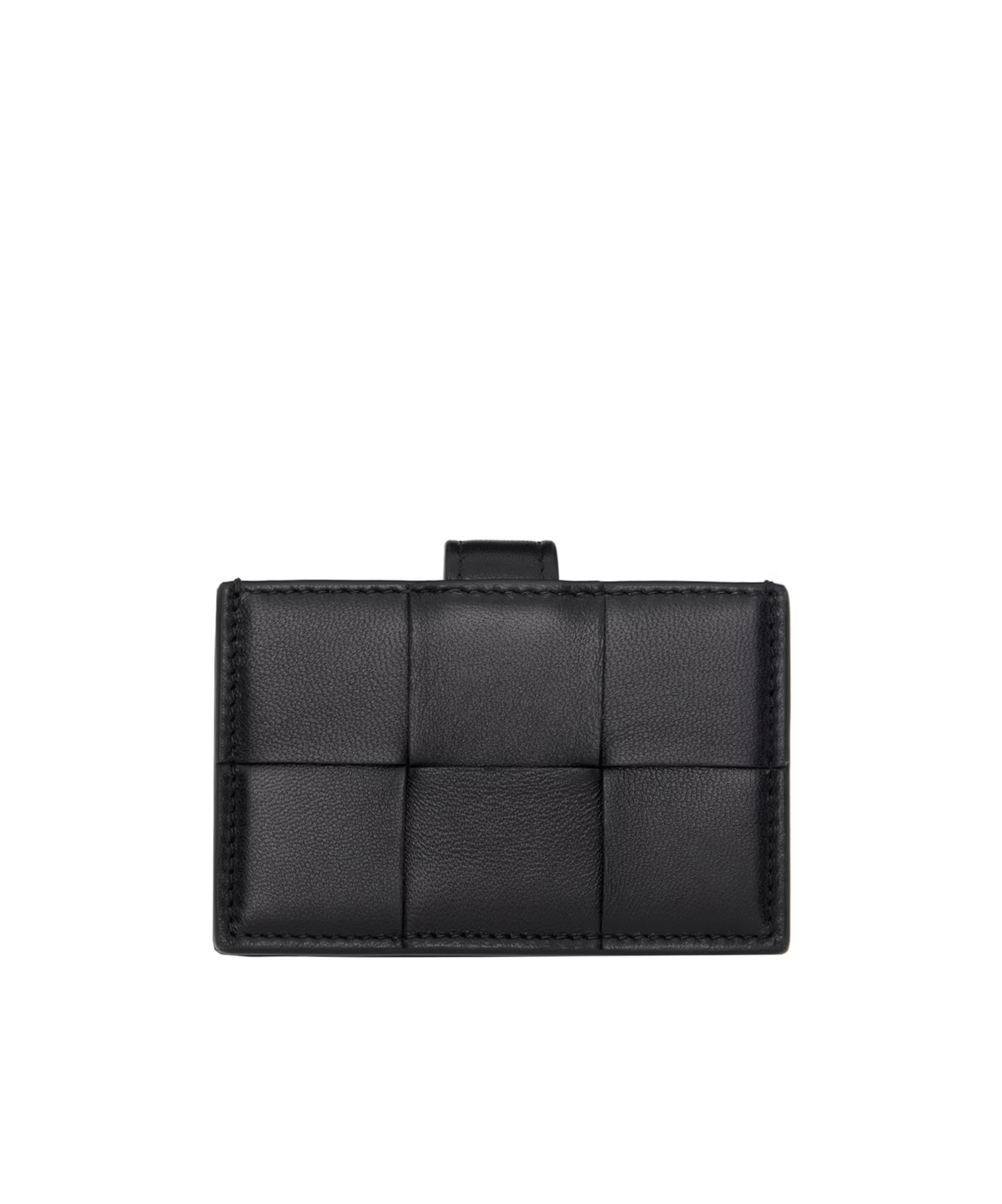 Bottega Veneta Organ Folding Card Bag In Black