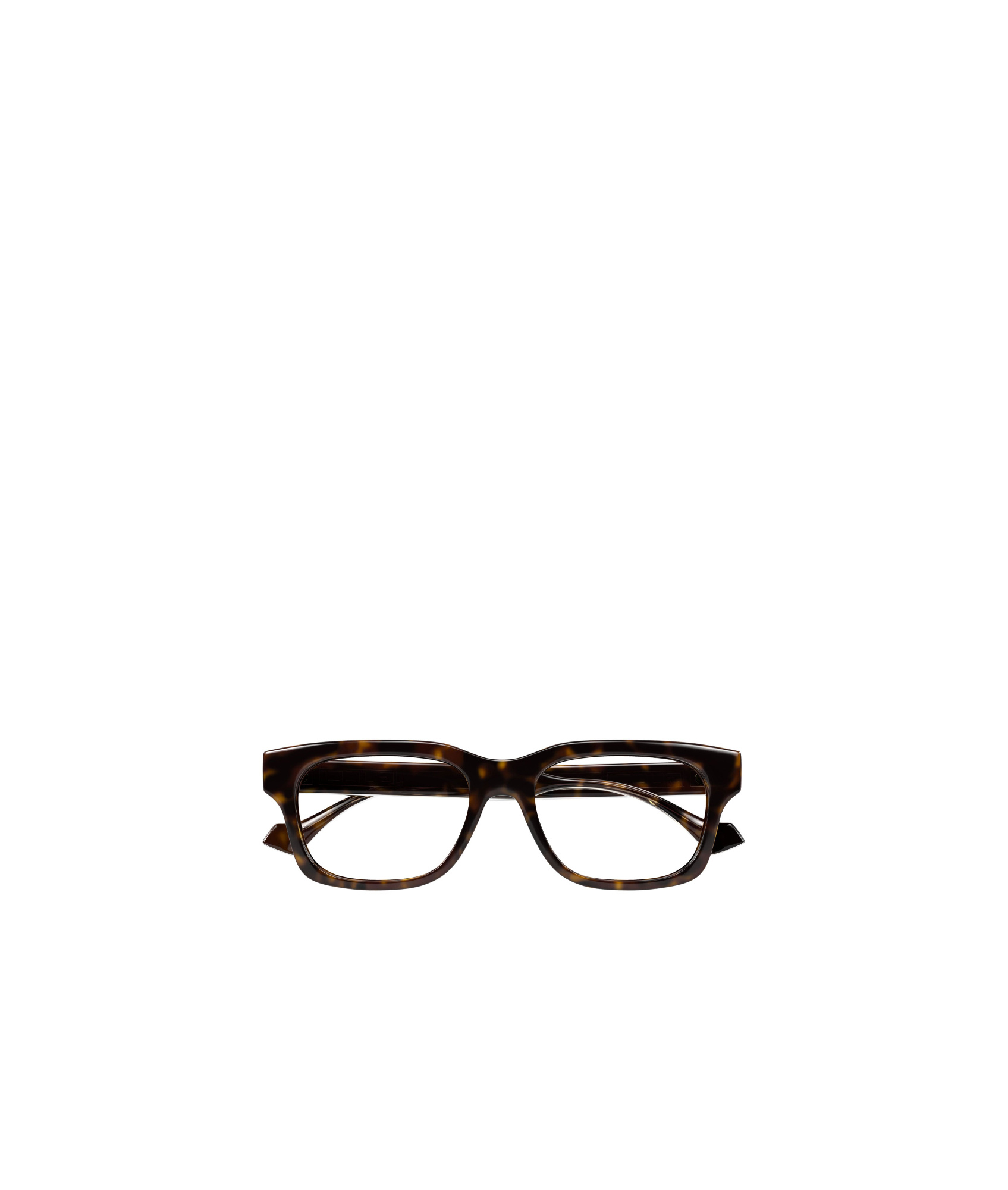 Gucci Tortoiseshell Logo-engraved Glasses In Black