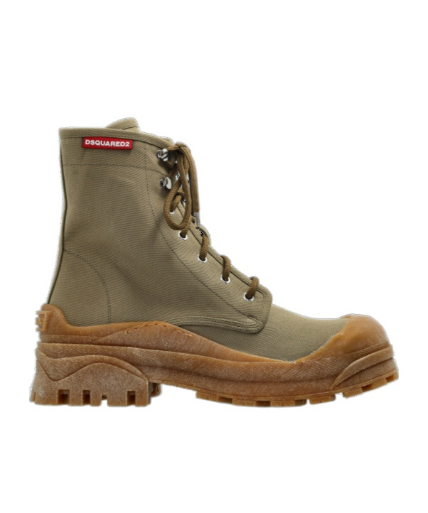Dsquared2 Lace-up Ankle Boots In Brown