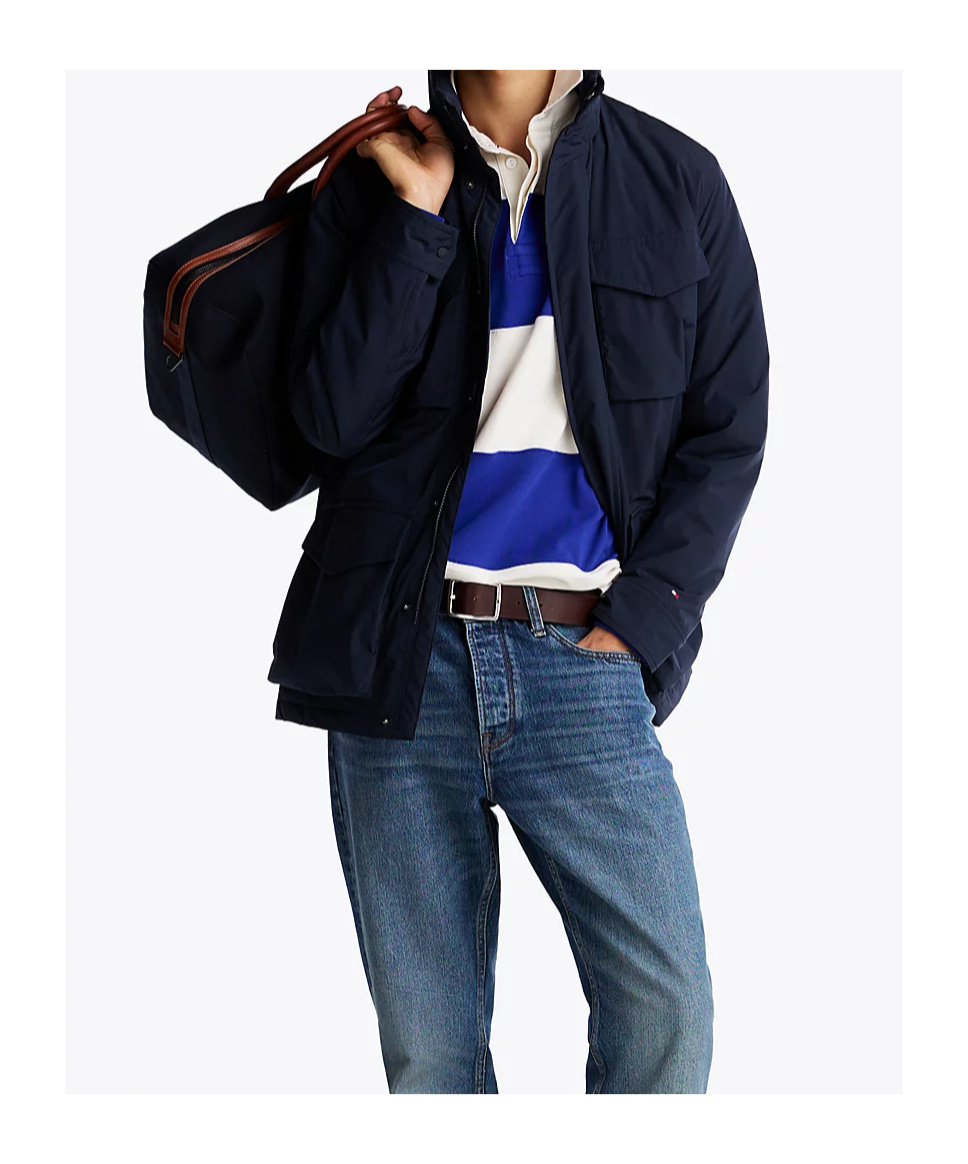 TOMMY HILFIGER WATER-REPELLENT PACKABLE JACKET