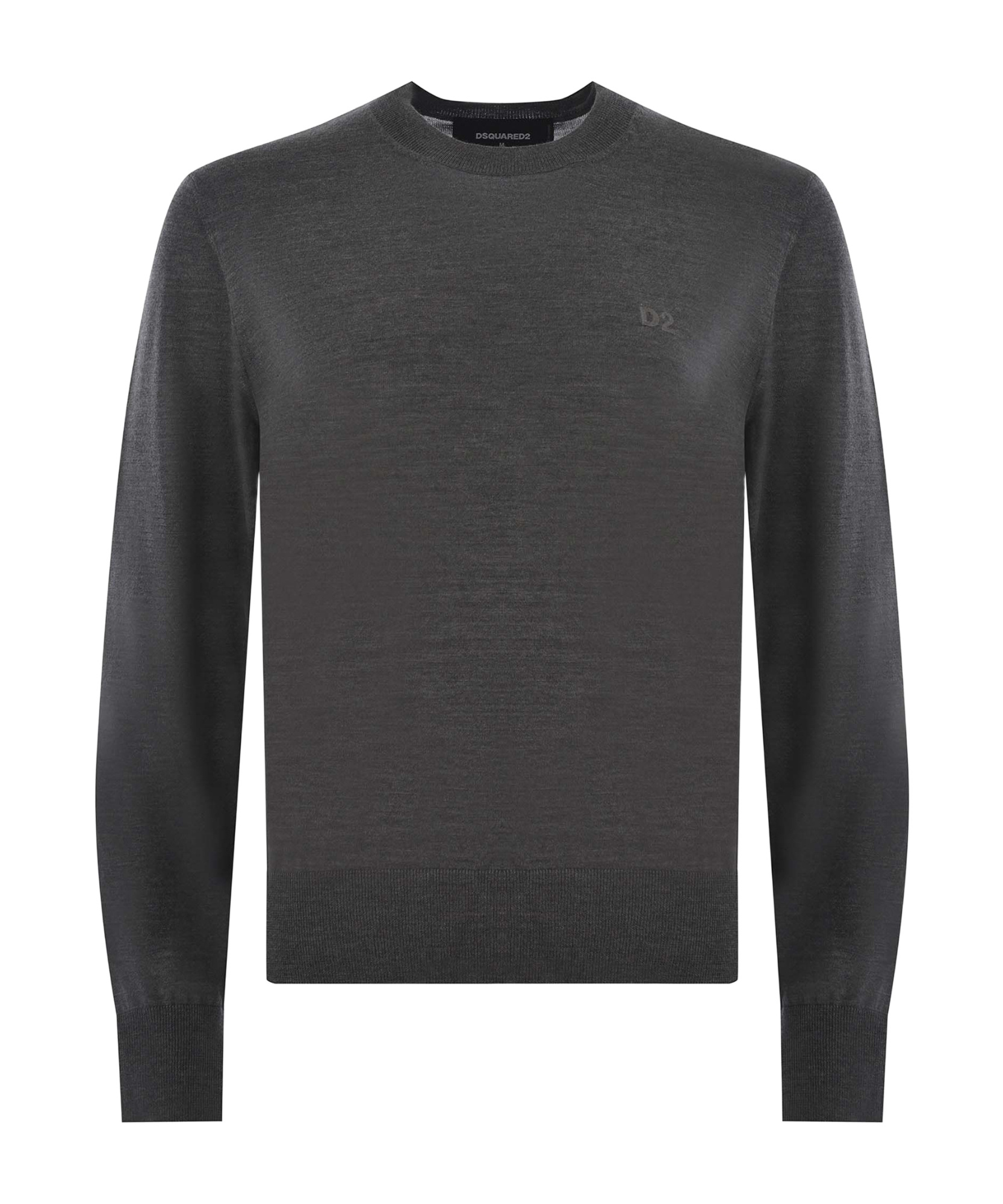 Dsquared2 Round-neck Pullover In Black