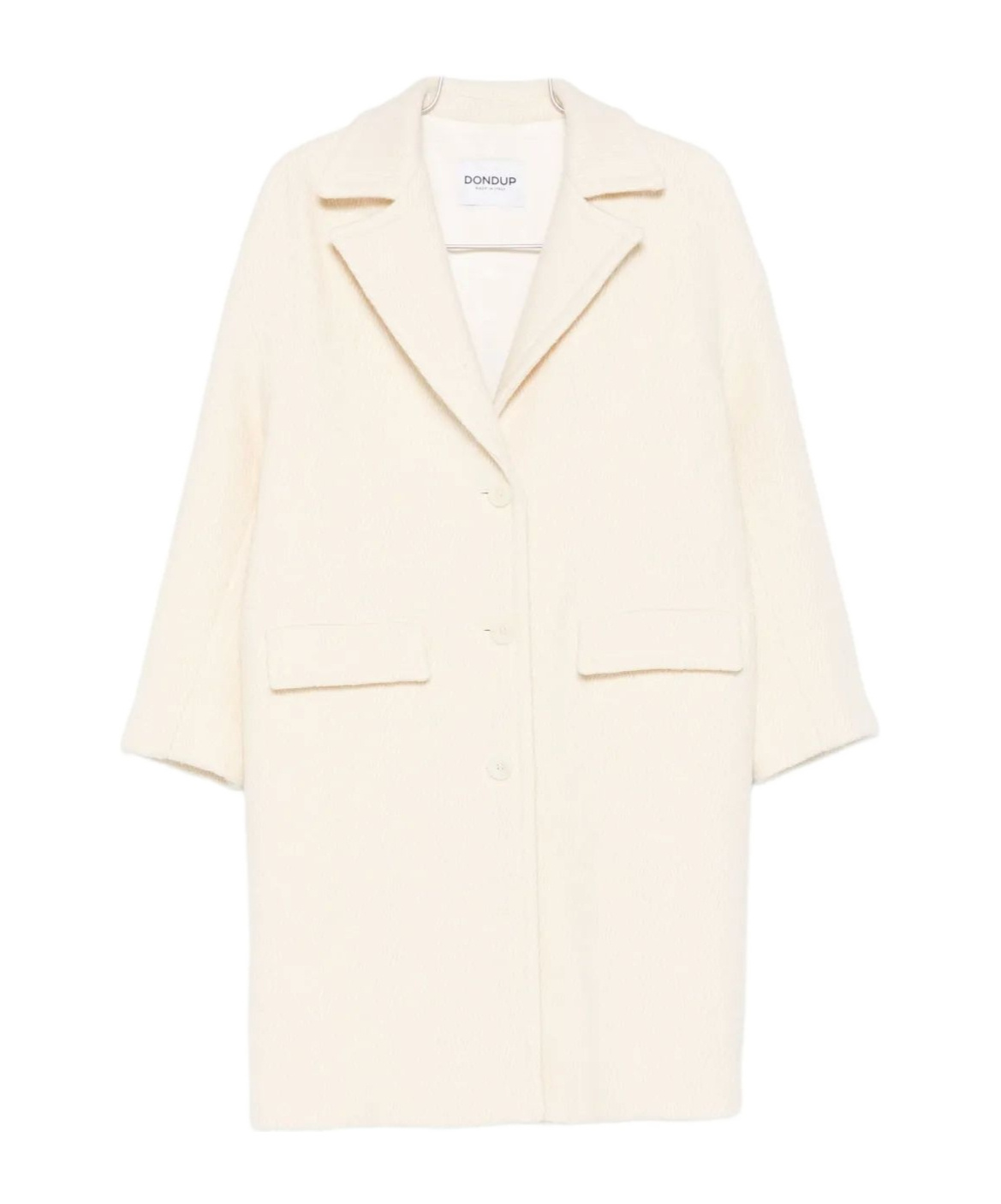 Dondup Flap-pocket Coat In White