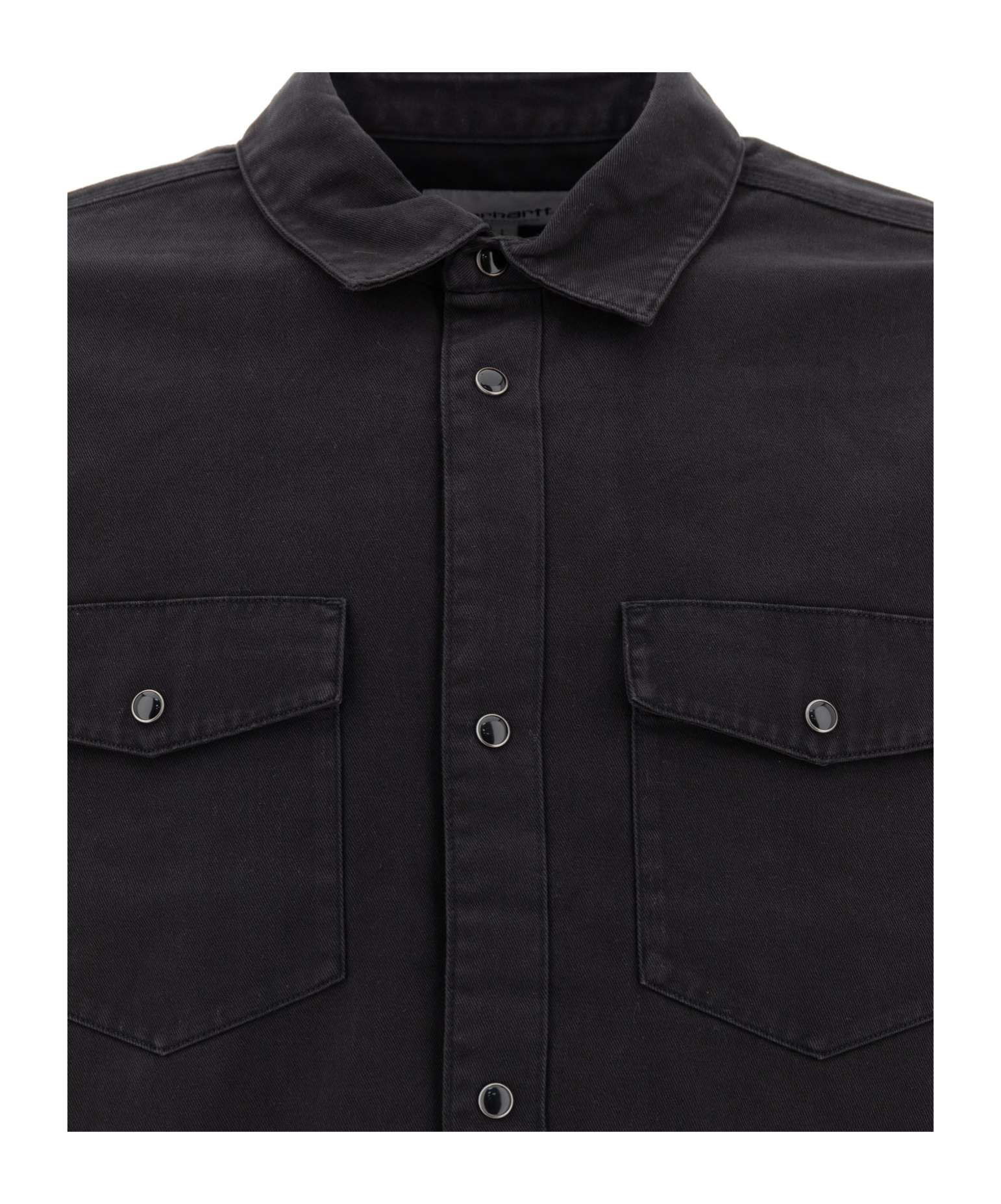 Carhartt Pockets Chest Sleeves Long In Black