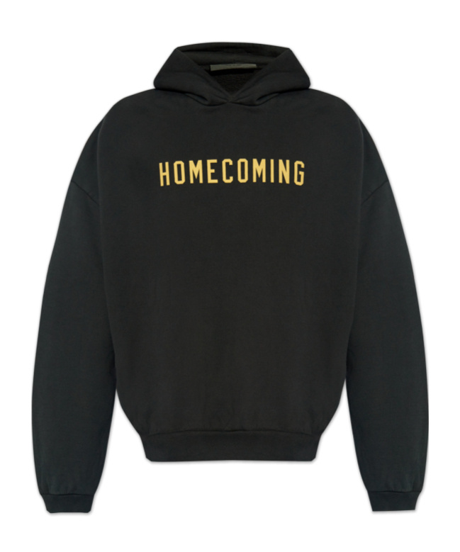 Essentials Slogan-print Hoodie