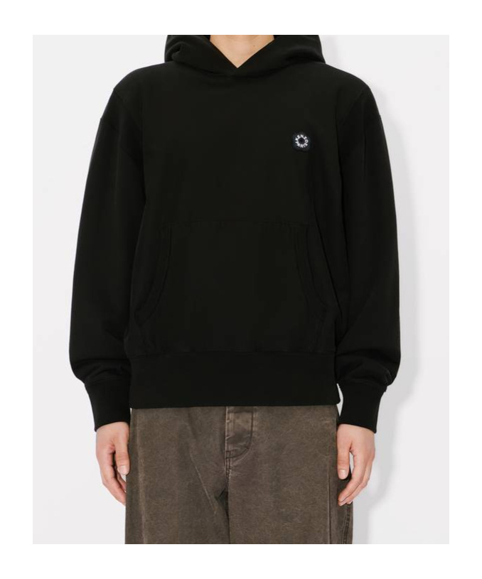 Kenzo Long-sleeved Sweater In Black