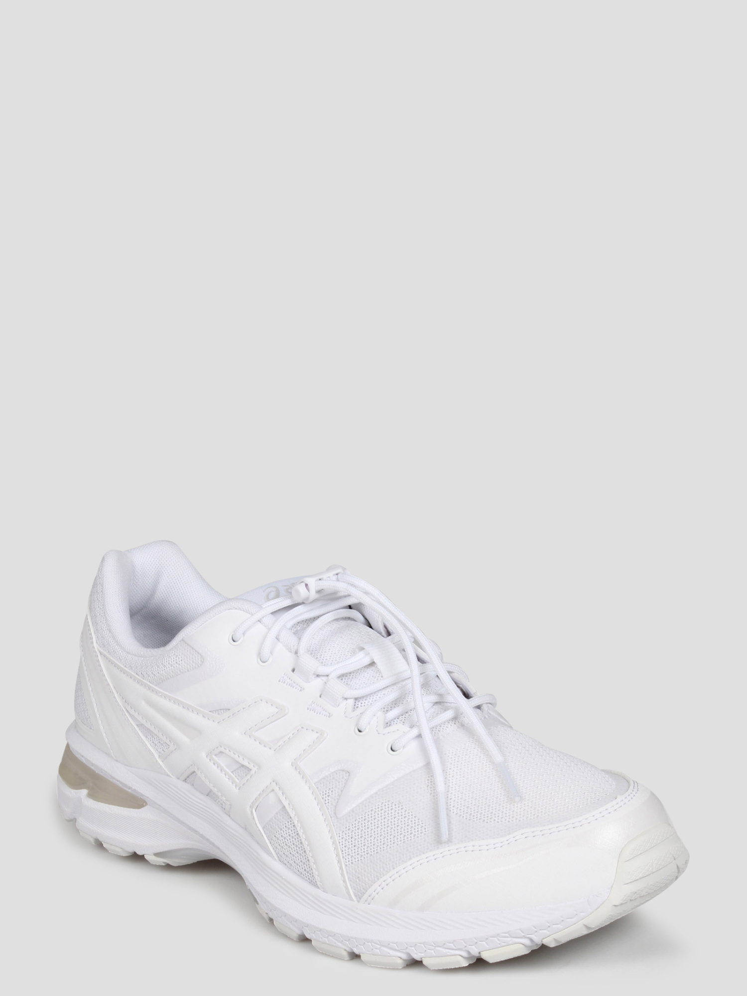 Comme Des Garçons X Asics Gel-terrain Sneakers With Mesh Panels In White