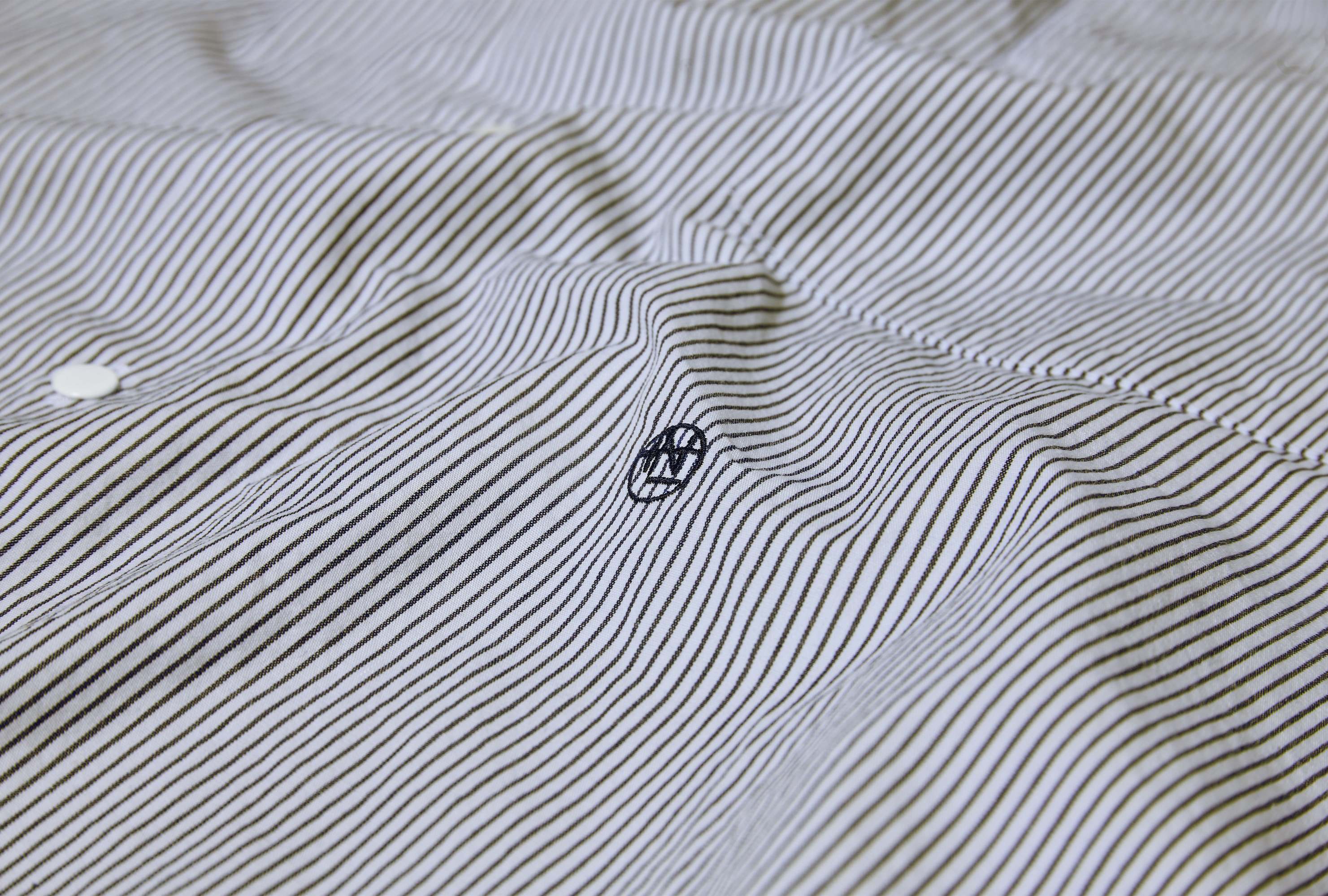 Nanamica Long Sleeve Shirt In Gray