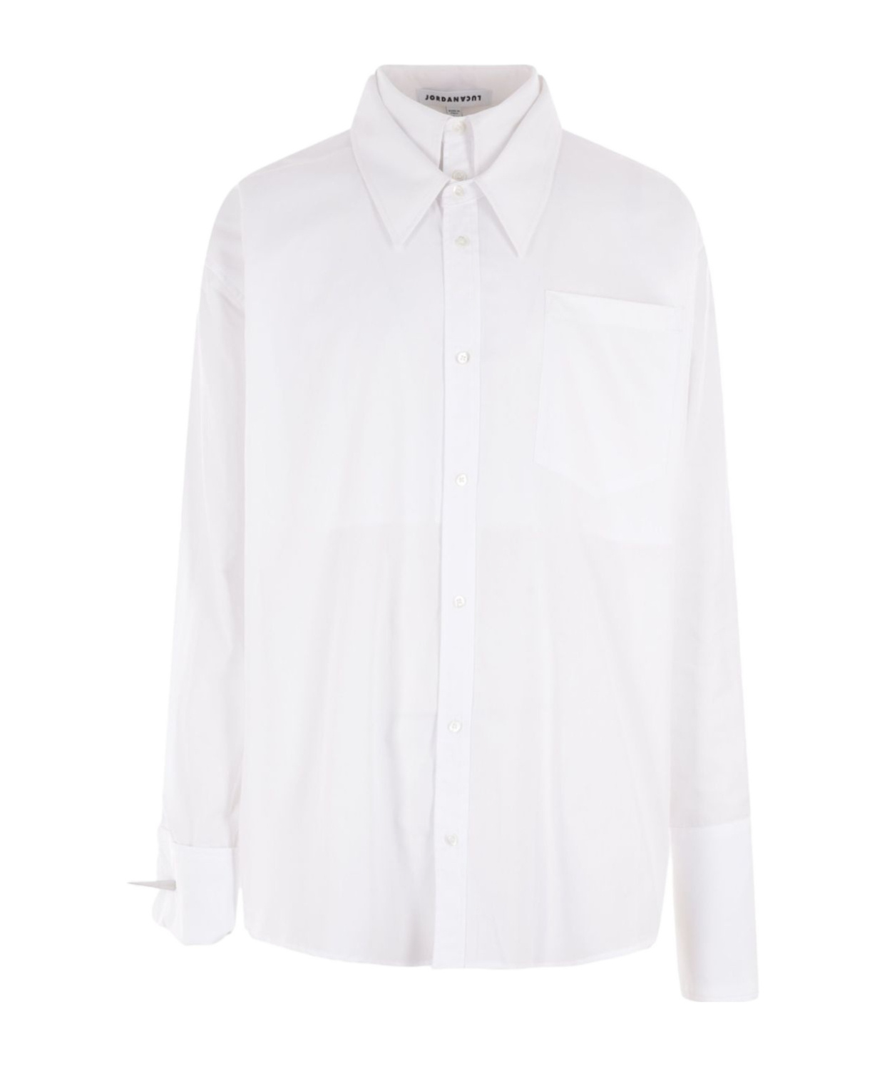 Jordanluca Long-sleeved Shirt In White
