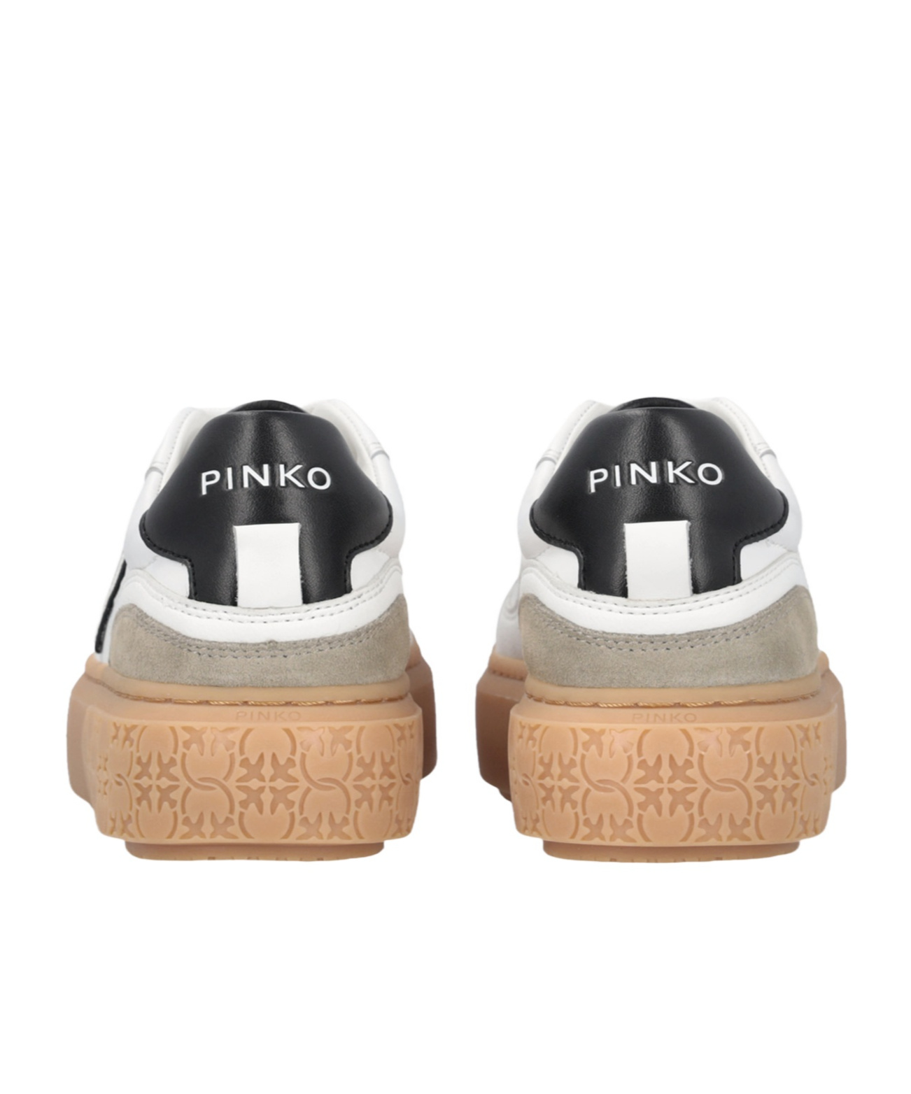 Pinko Platform Trainers In White