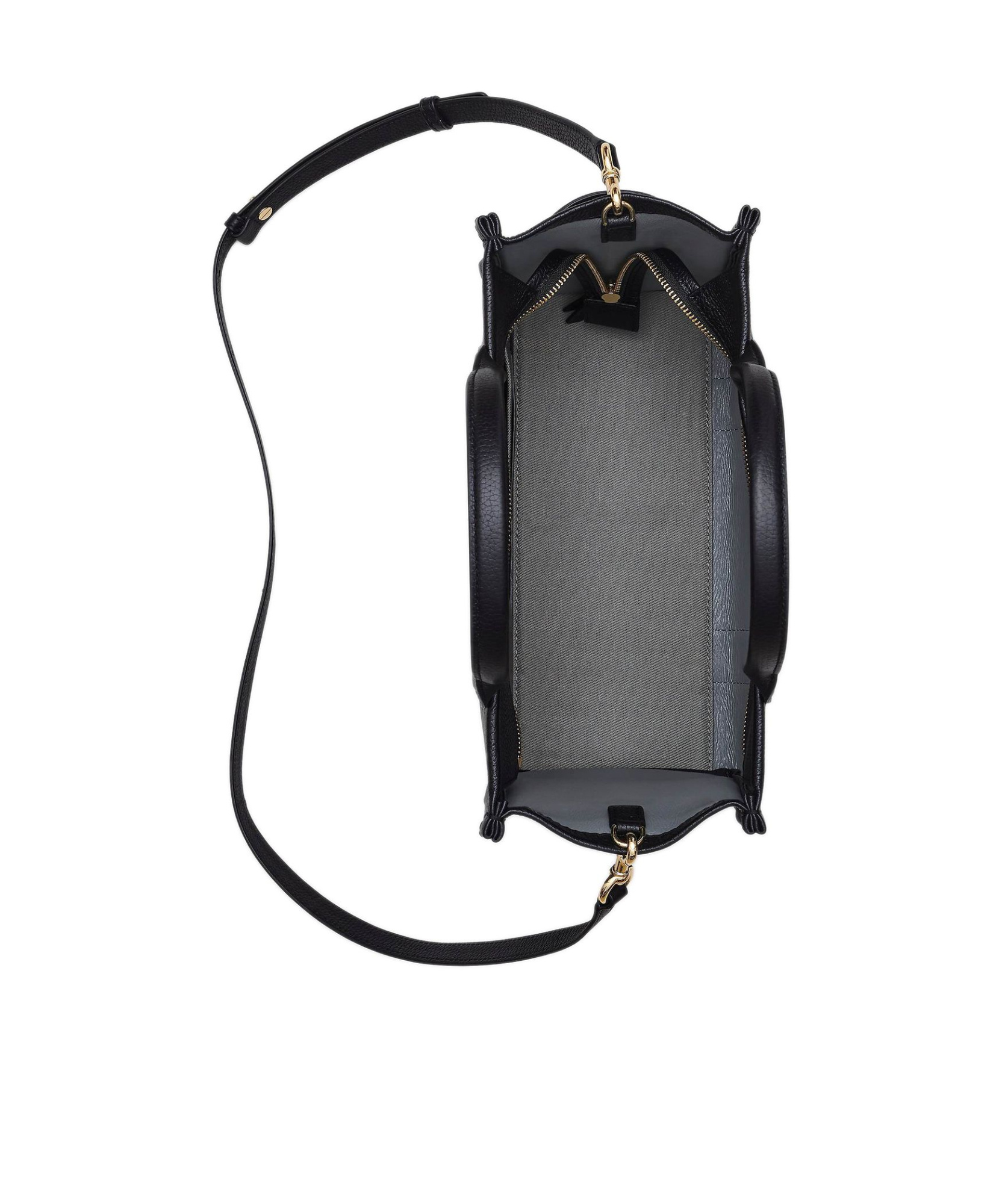 Marc Jacobs Embossed Shoulder Bag In Black