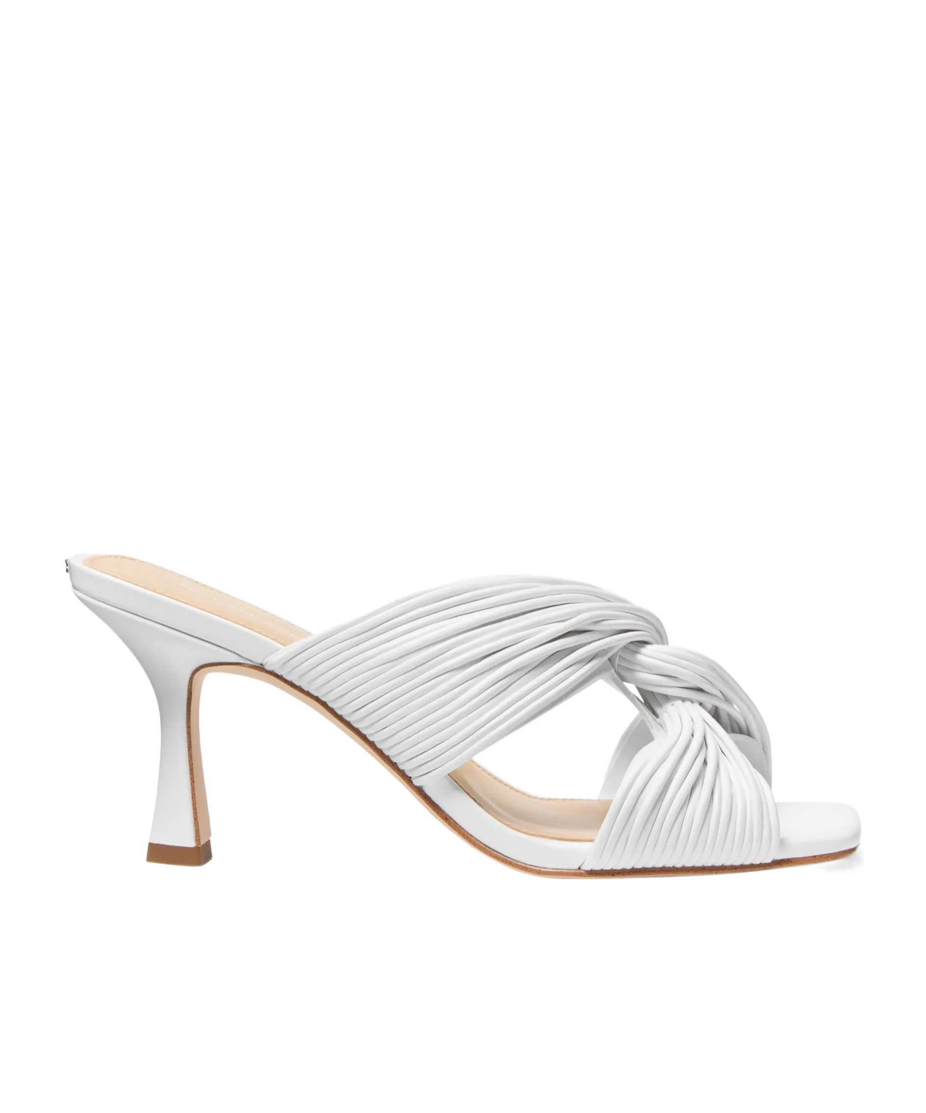 Michael Michael Kors 90mm Alessia Sandals In White