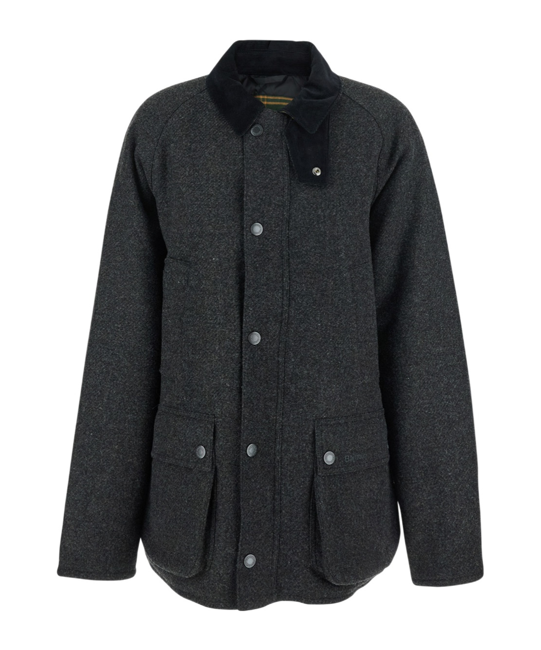 Barbour Long Sleeve Jacket In Gray
